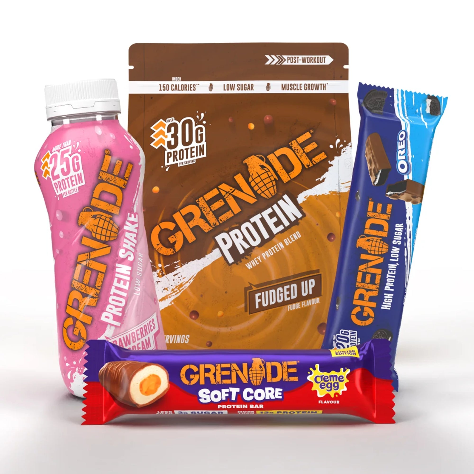 Grenade Creme Egg Flavour Soft Core Protein Bar Limited Edition (Box of 18)
