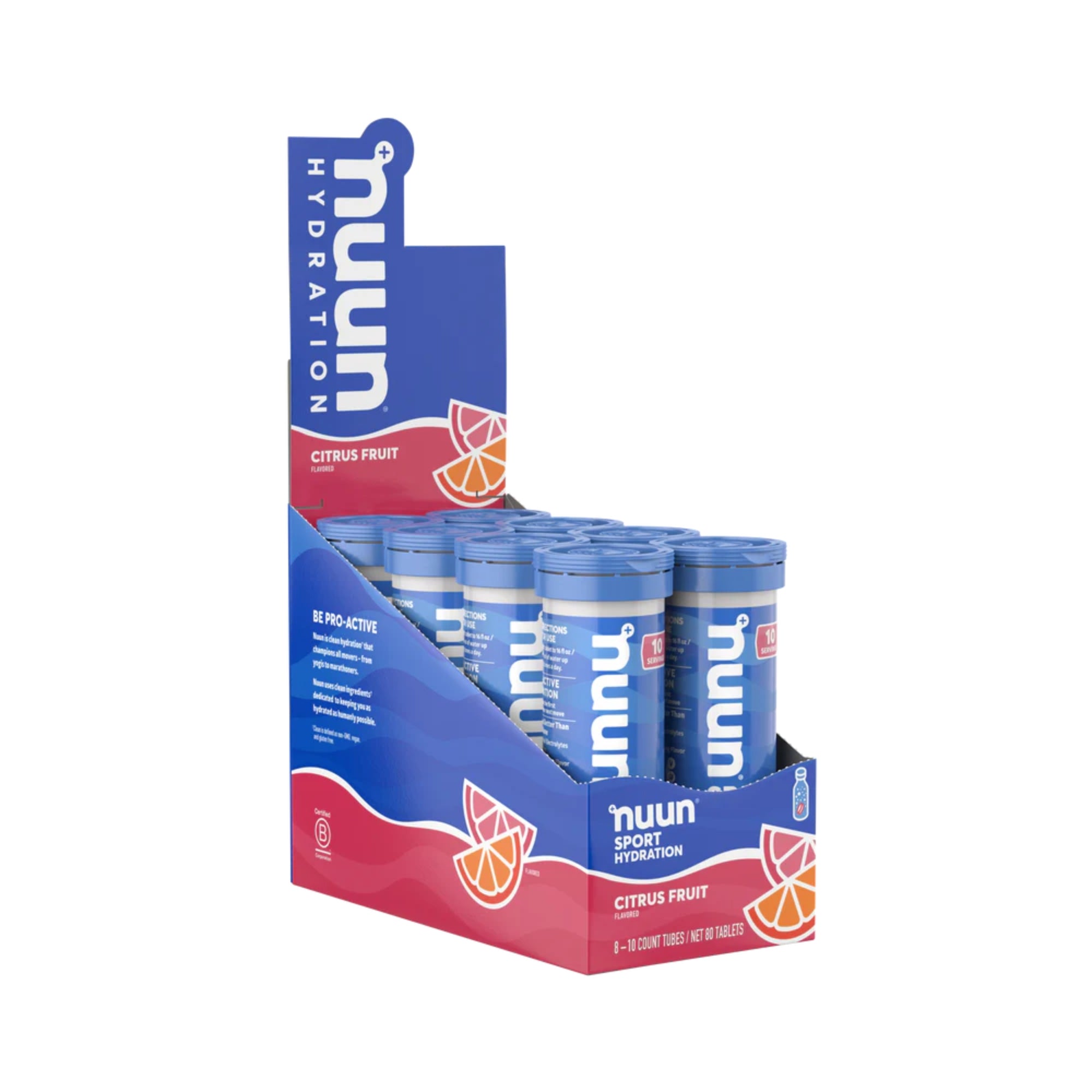 Nuun Sport Hydration, Effervescent Electrolyte Drink Tablets, 8-Pack