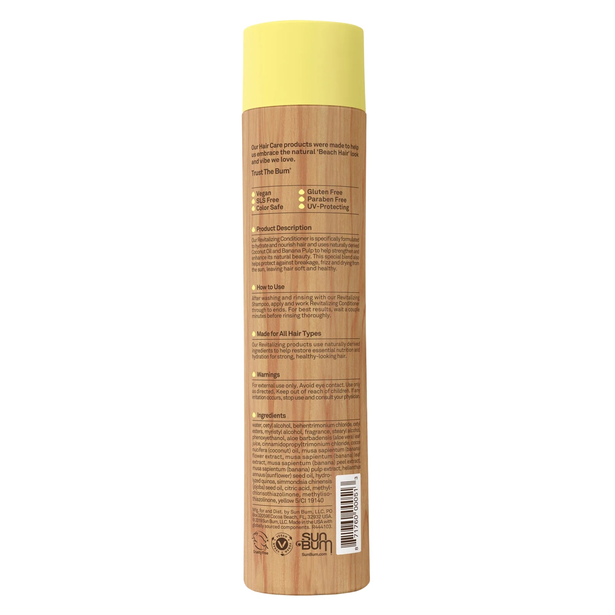 Sun Bum Revitalizing Conditioner, 10 fl oz, 295ml
