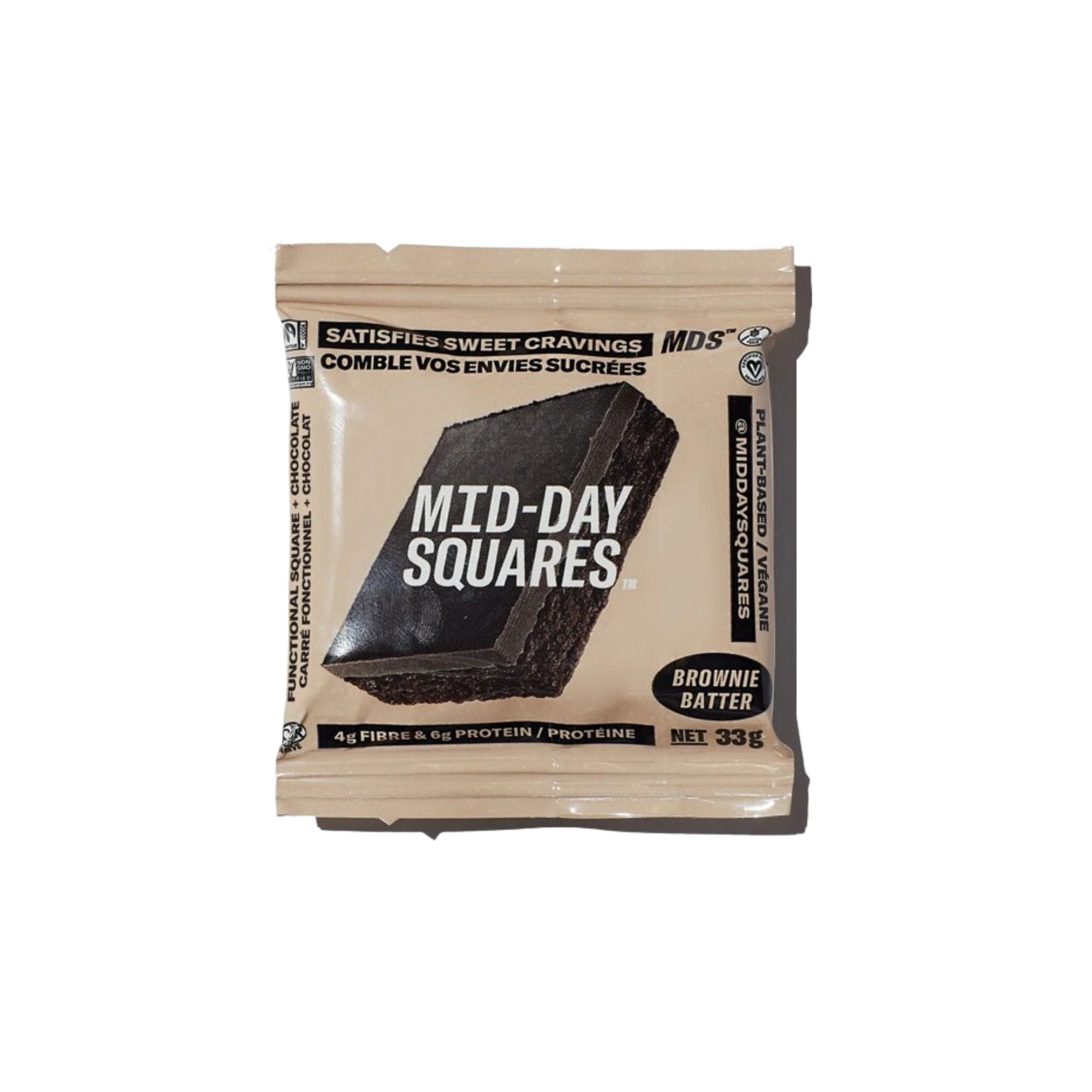 Mid-Day Squares Chocolate bars - 33g (12x)