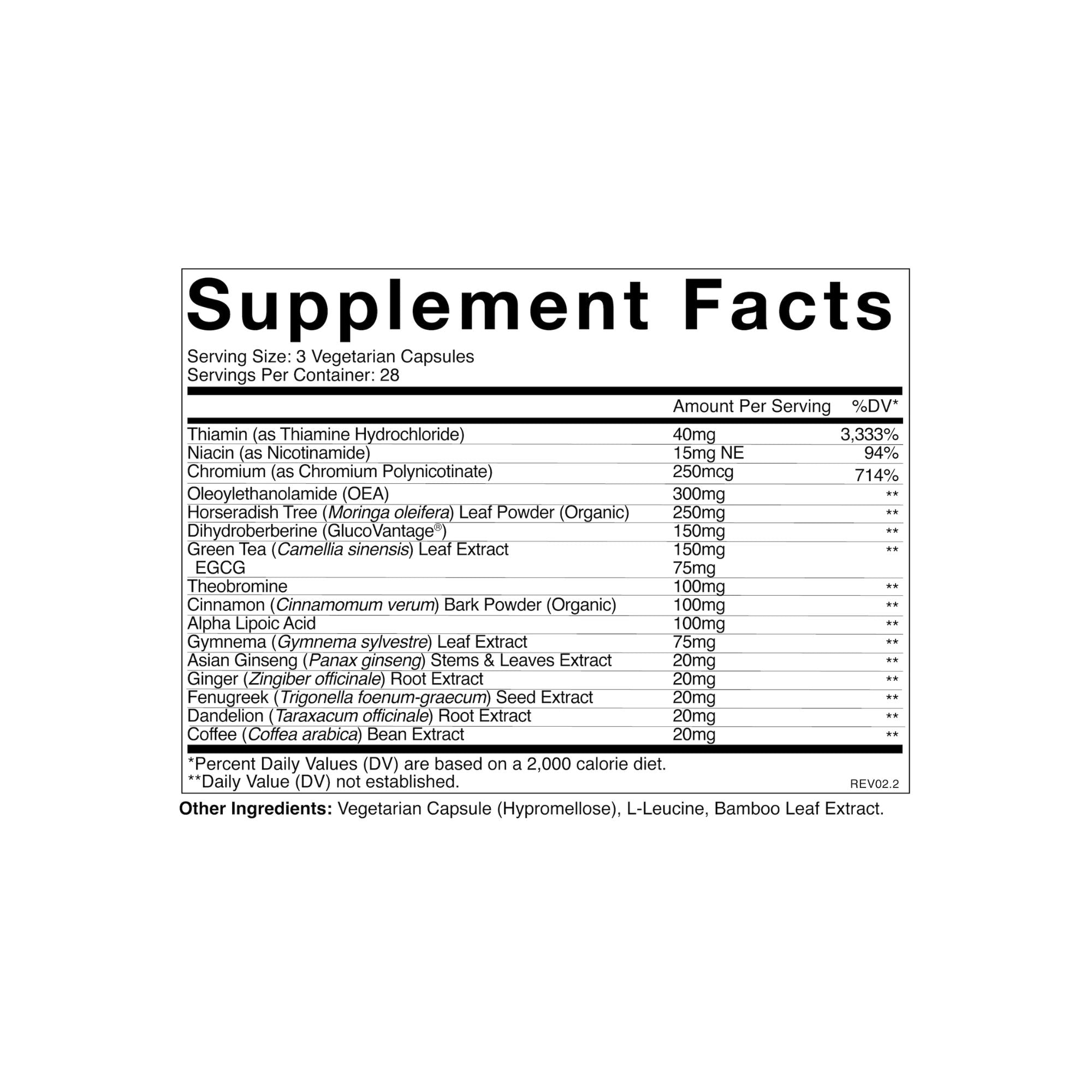 Cymbiotika Metabolic Health — 1 Month Supply