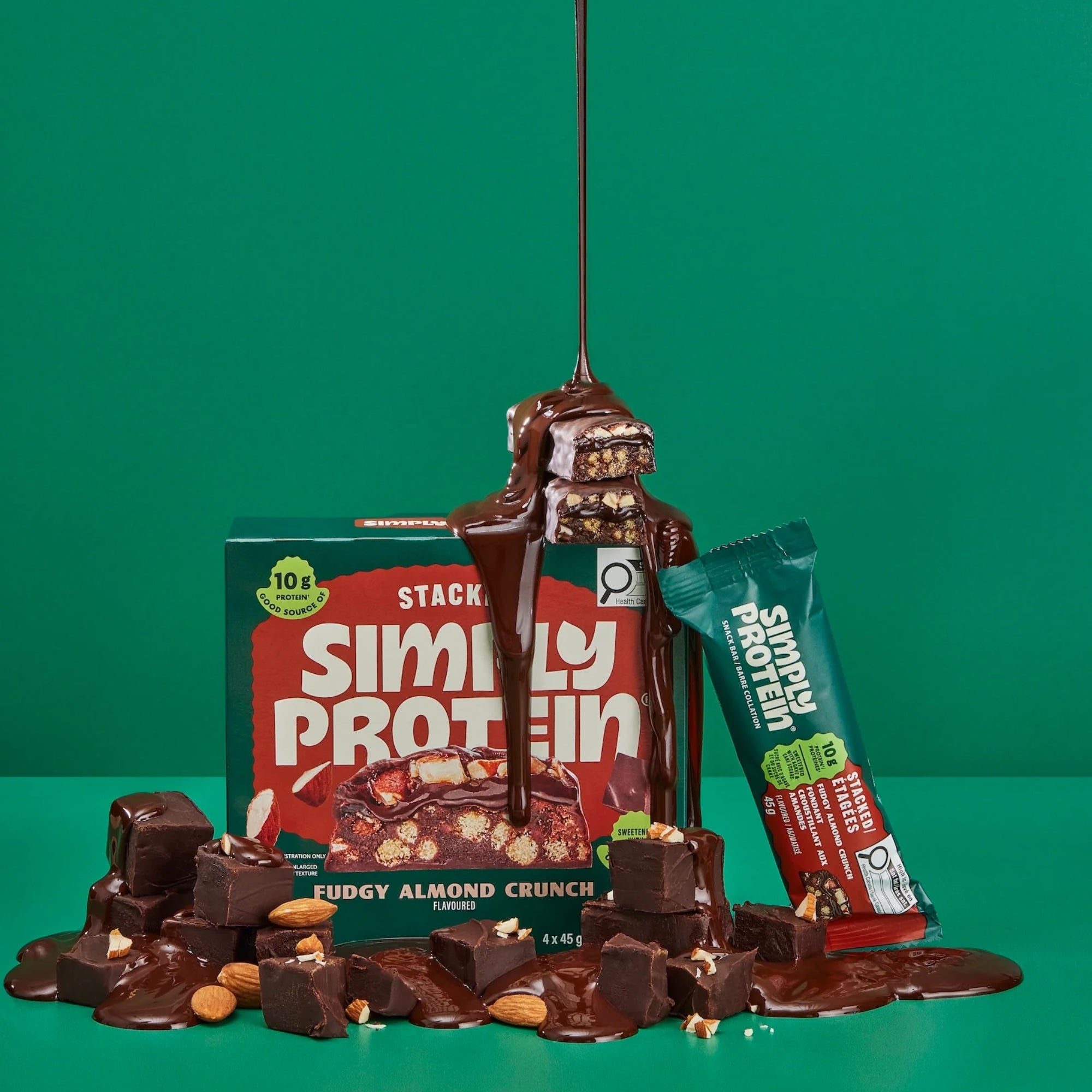 Plant Based Stacked Protein Bars (Box of 12)