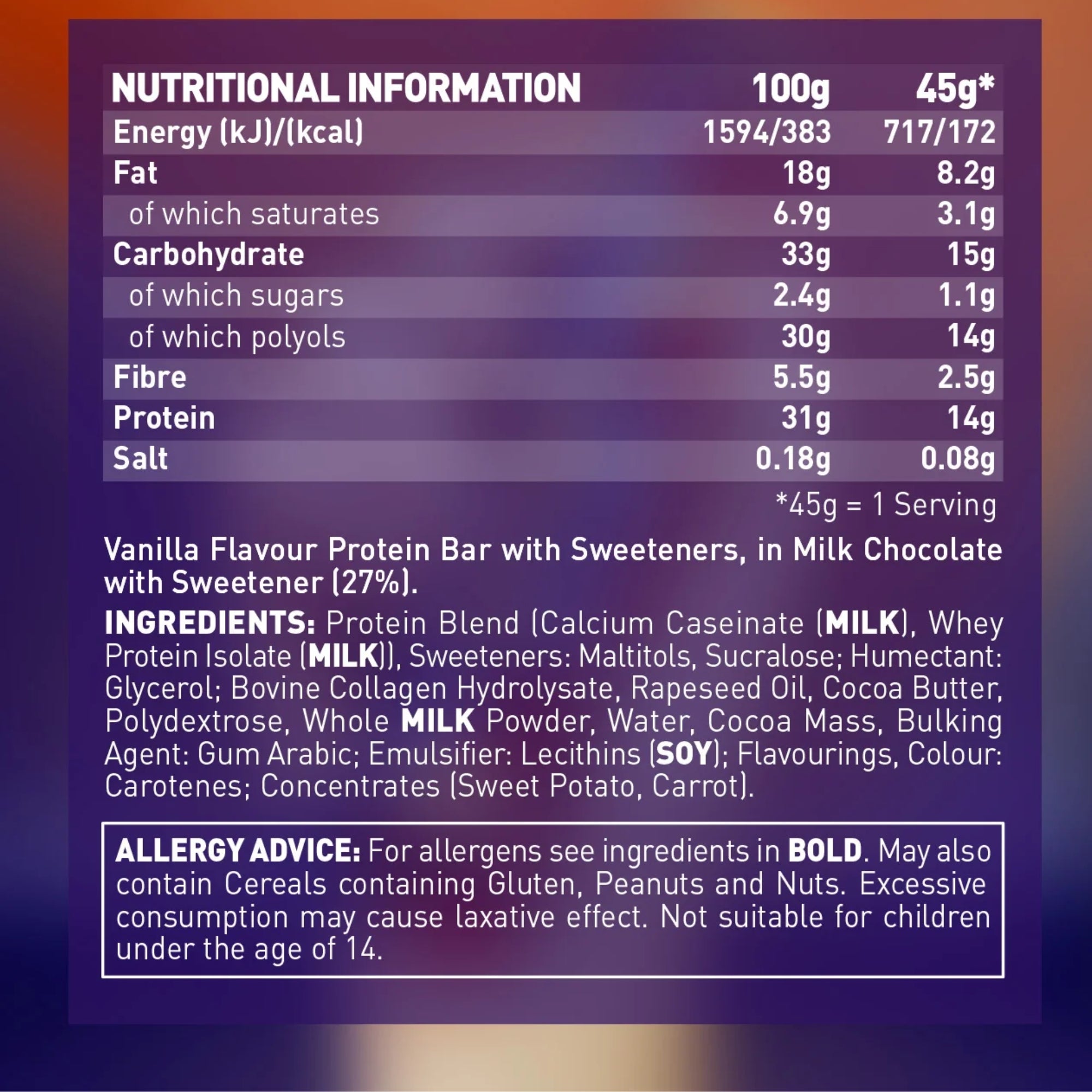 Grenade Creme Egg Flavour Soft Core Protein Bar Limited Edition (Box of 18)