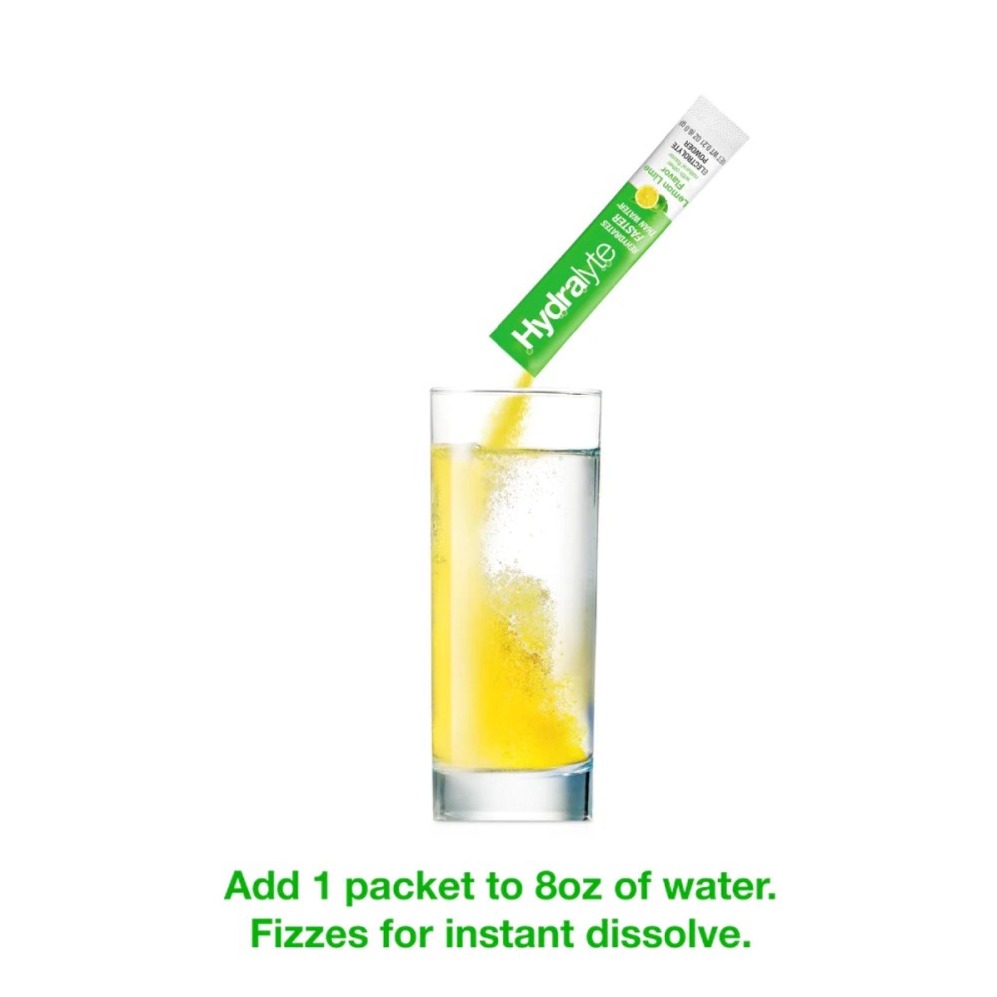 Hydralyte® Electrolyte Powder, Lemon Lime (12 sachets)