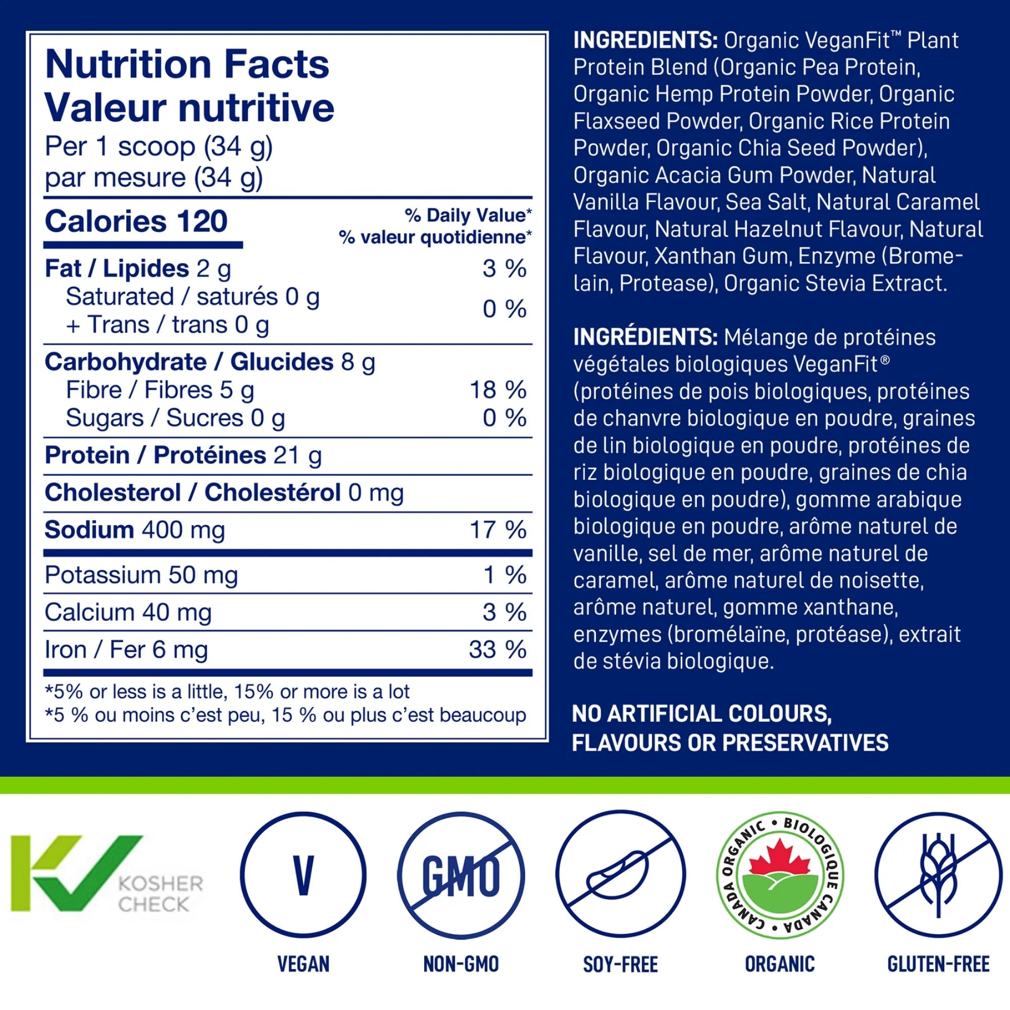 LEANFIT ORGANIC PLANT-BASED PROTEIN™ 715G