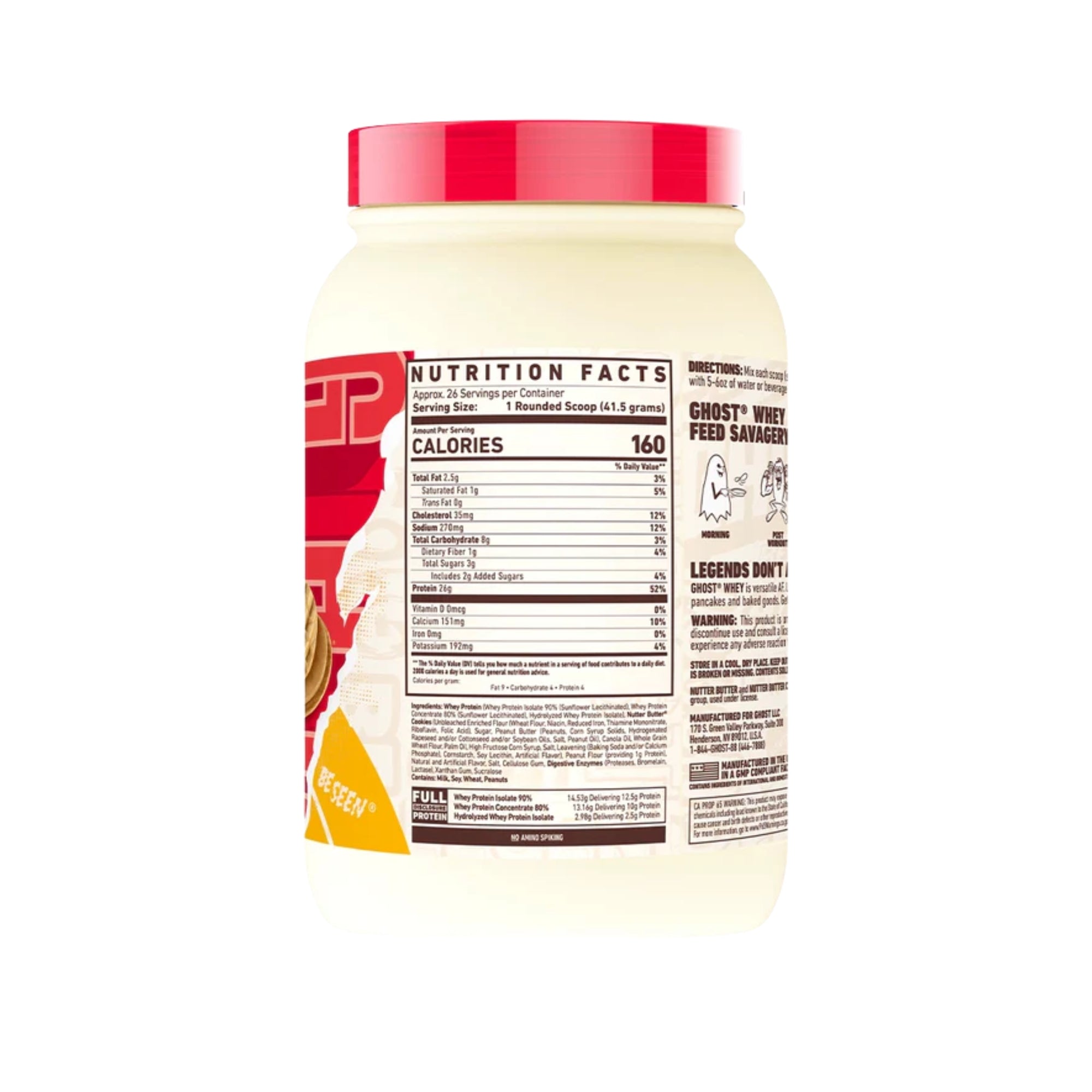 GHOST® Whey Protein Powder 2.2 lb