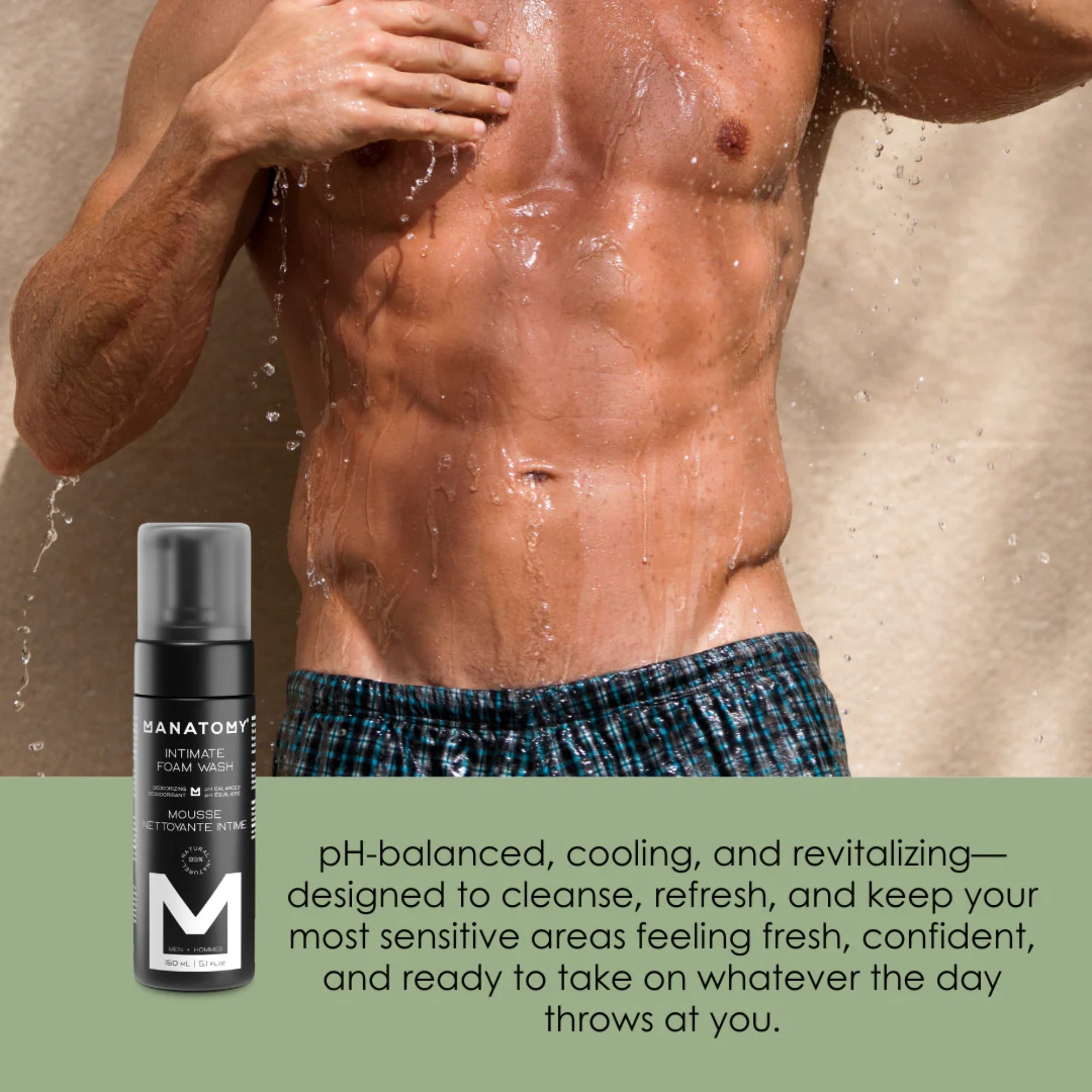 Manatomy Intimate Foam Wash 5.1 fl oz,150 ml