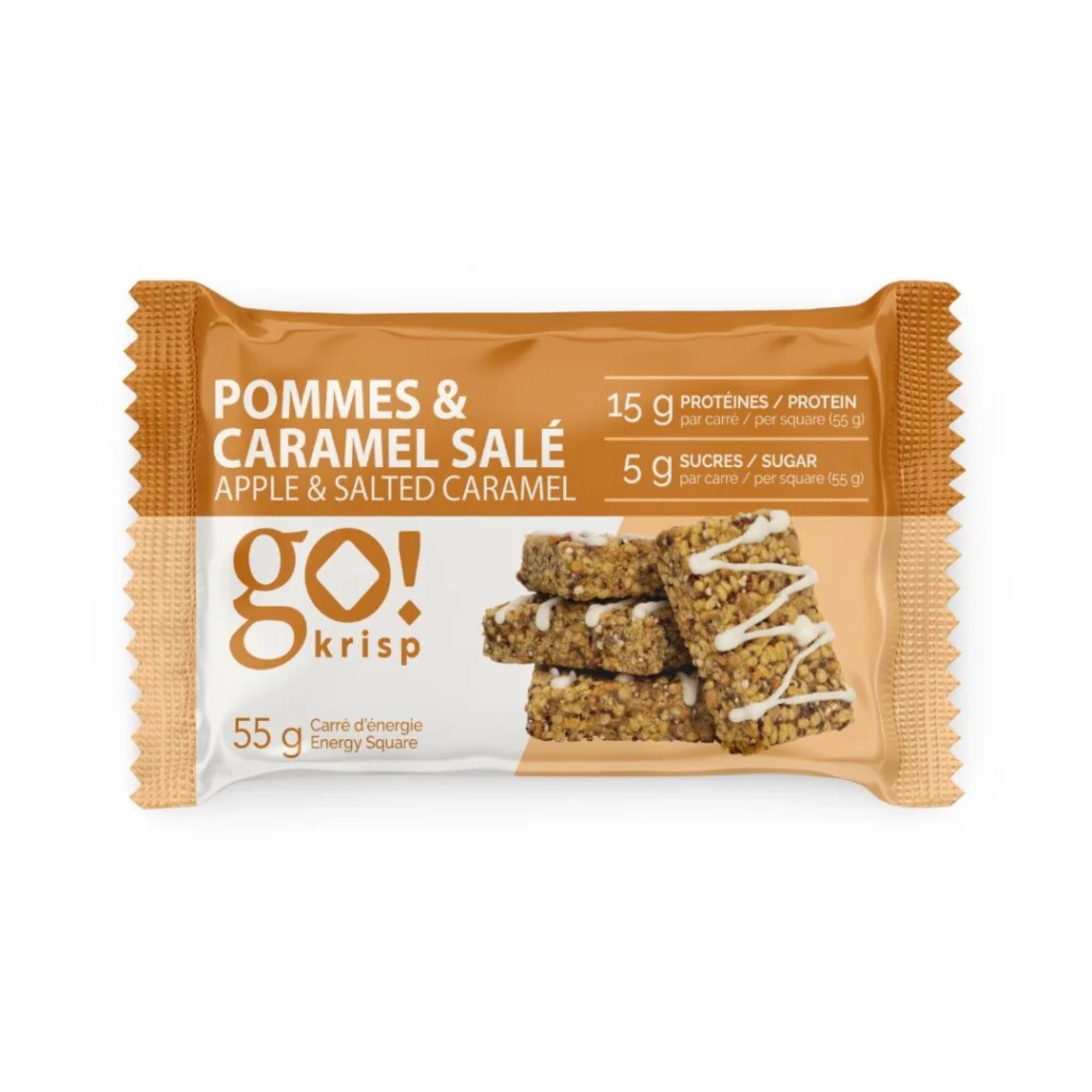 GO Krisp Energy Square (Box of 12)