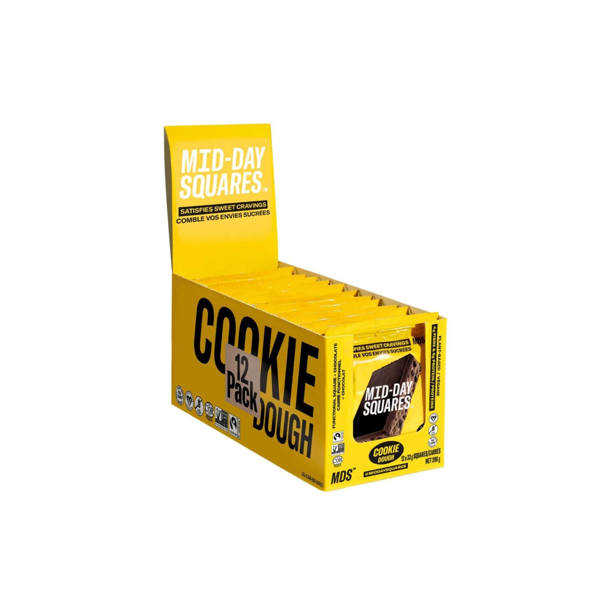 Mid-Day Squares Chocolate bars - 33g (12x)