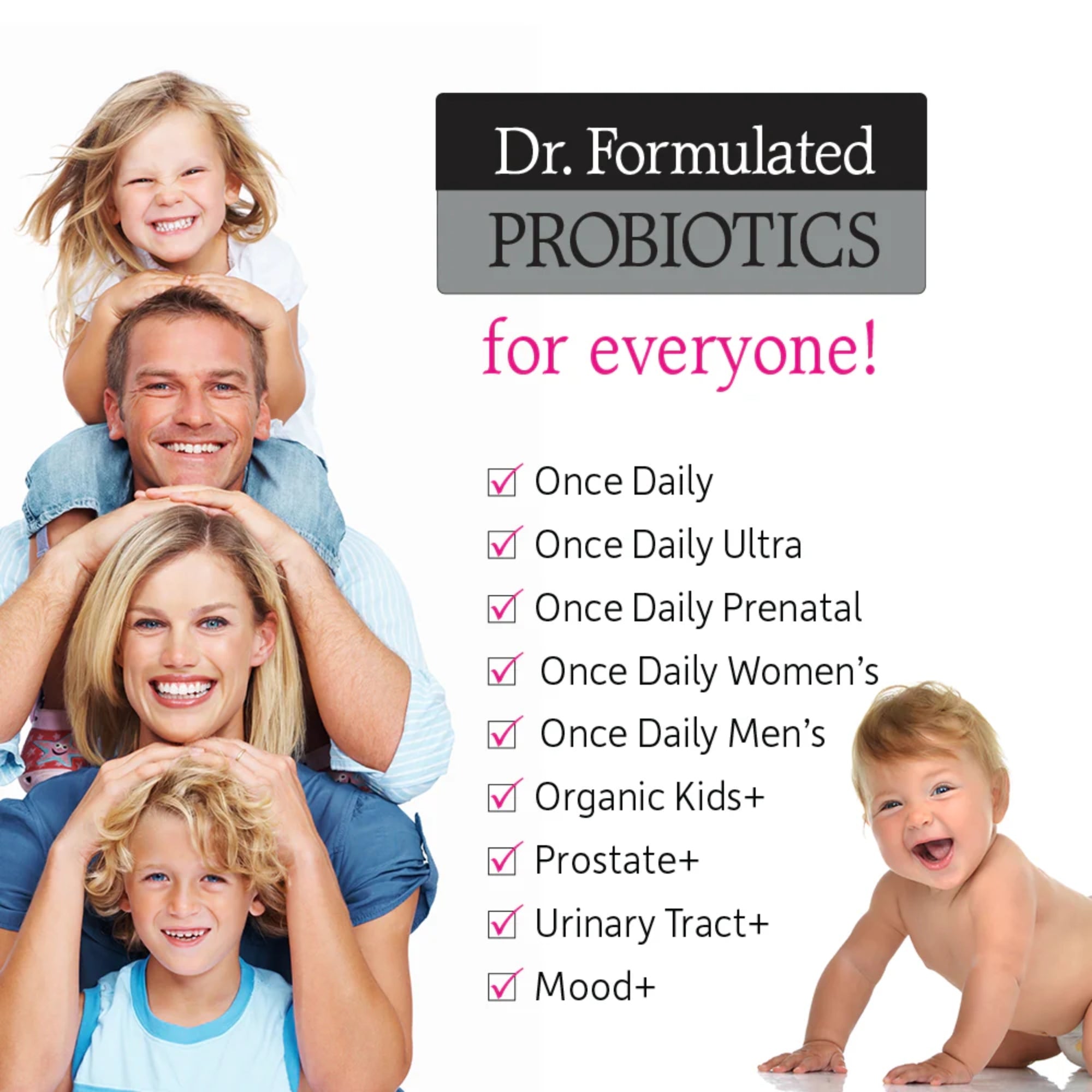 Garden of Life, Dr. Formulated Probiotics, Once Daily Women's, 50 Billion, 30 Vegetarian Capsules