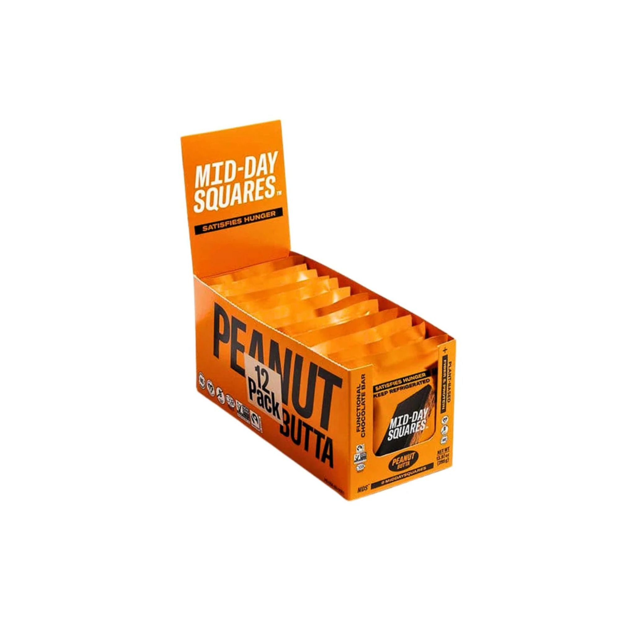 Mid-Day Squares Chocolate bars - 33g (12x)