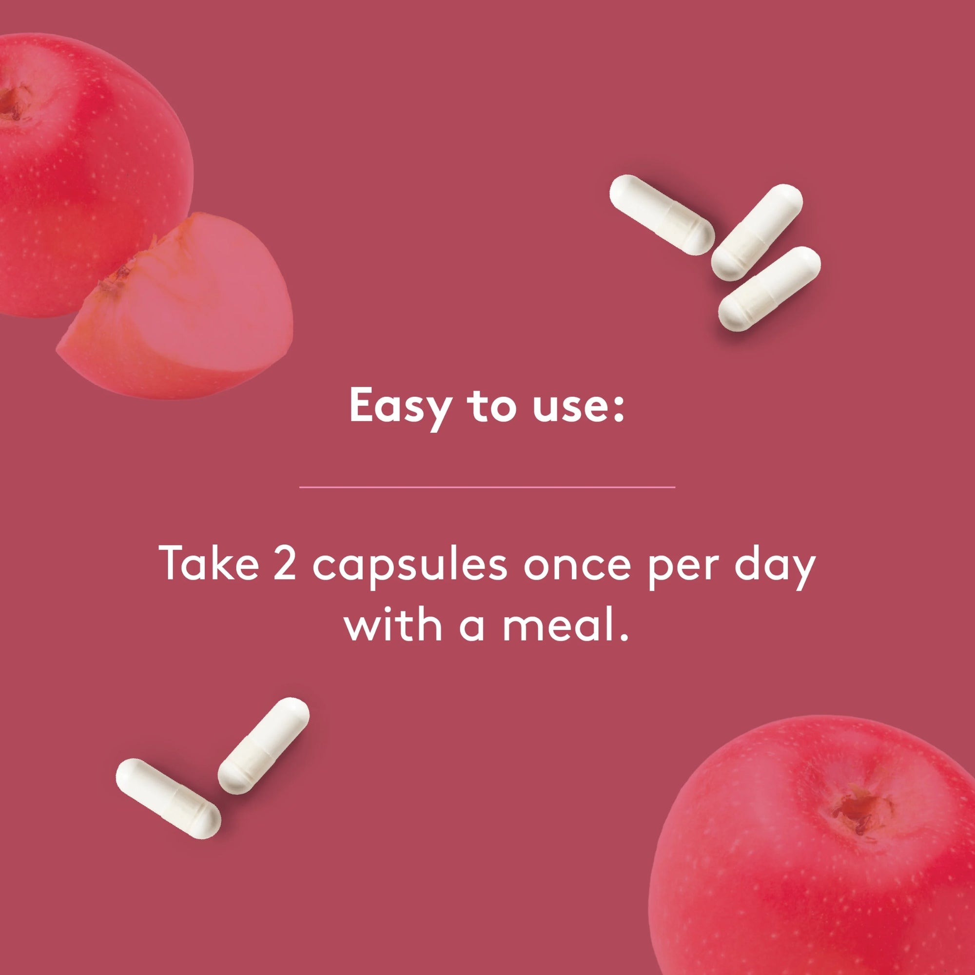 Apple Cider Vinegar 500 mg - 120 capsules