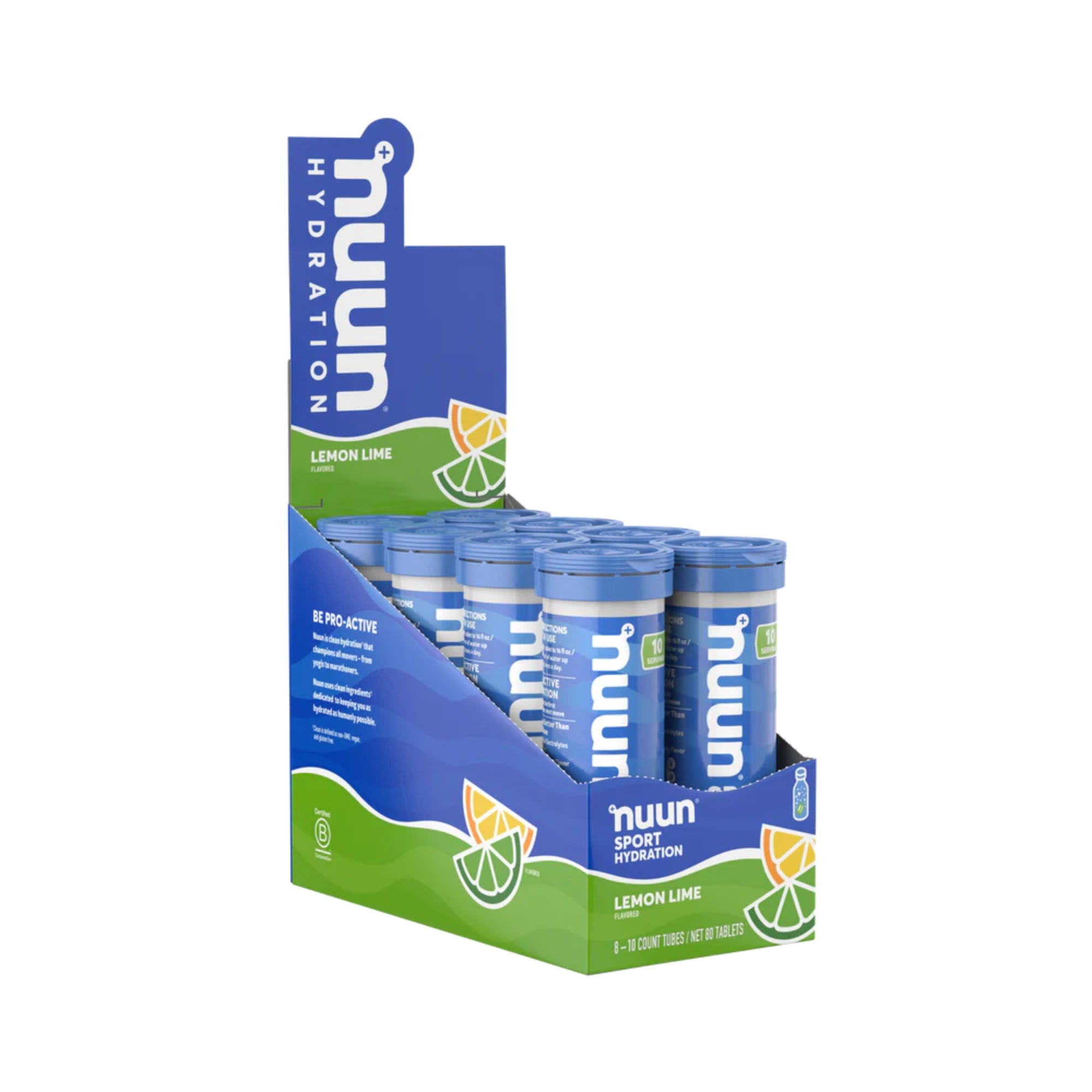 Nuun Sport Hydration, Effervescent Electrolyte Drink Tablets, 8-Pack