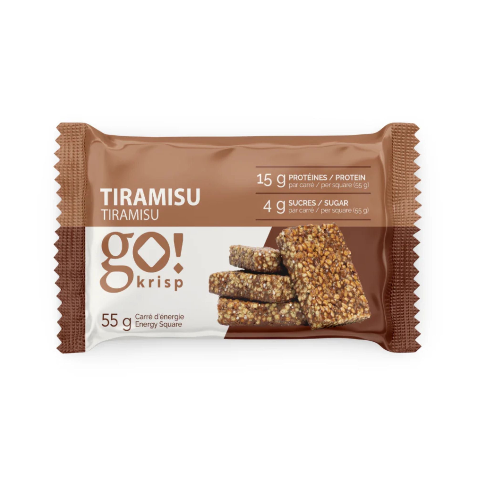 GO Krisp Energy Square (Box of 12)