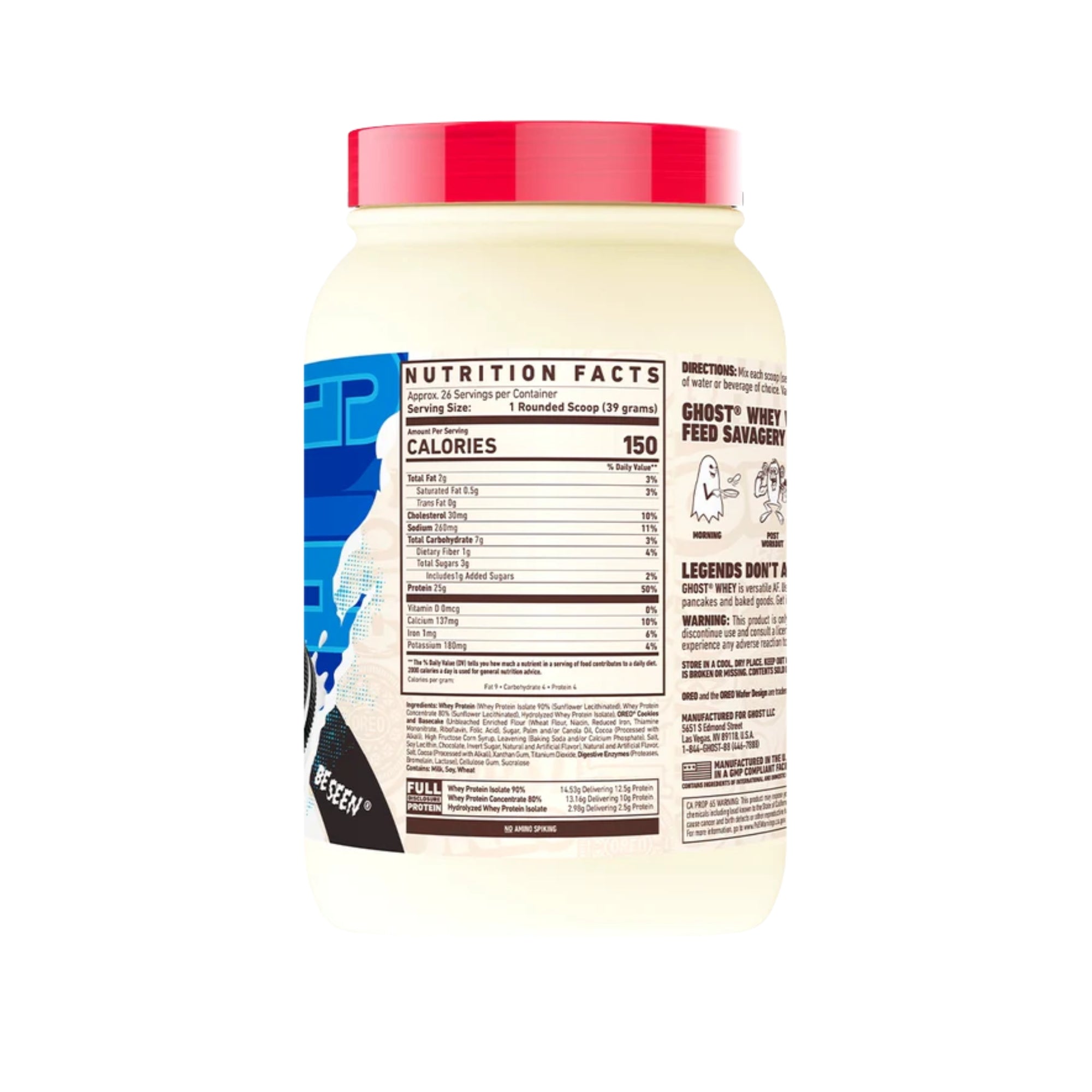 GHOST® Whey Protein Powder 2.2 lb