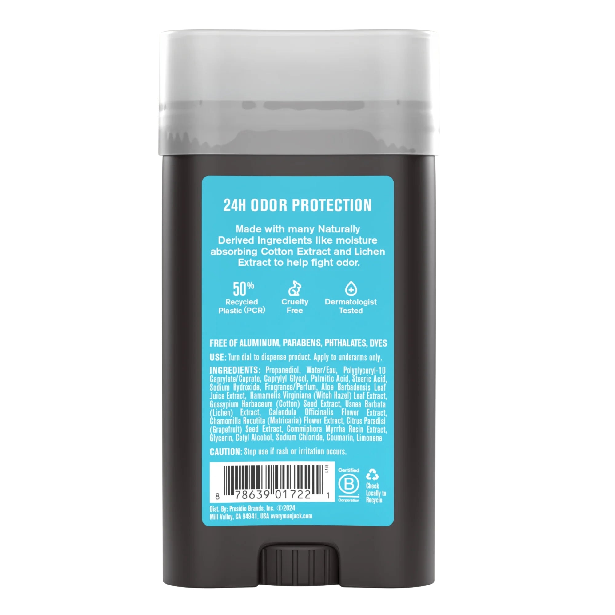 Every Man Jack Men's Aluminum Free Deodorant - 3 oz (85 g)