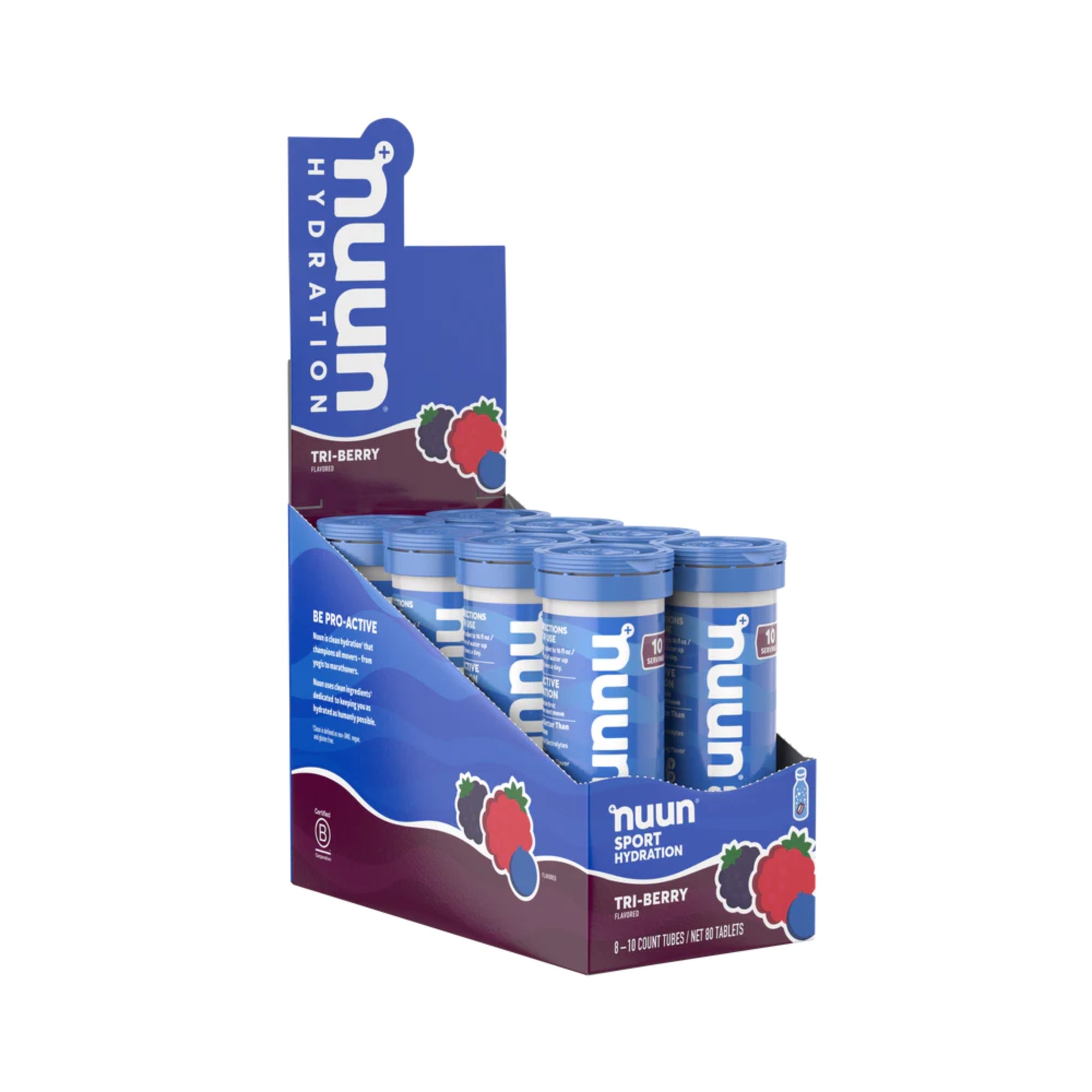 Nuun Sport Hydration, Effervescent Electrolyte Drink Tablets, 8-Pack
