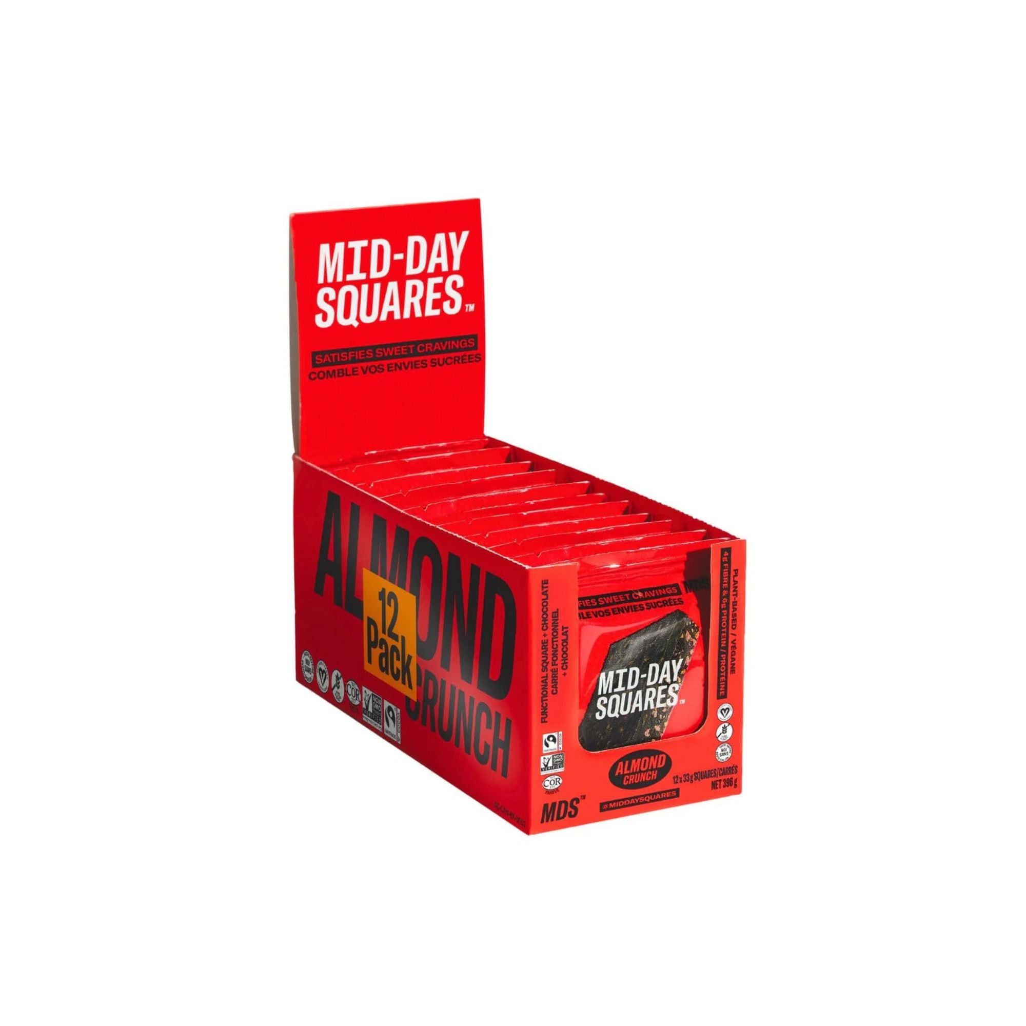 Mid-Day Squares Chocolate bars - 33g (12x)