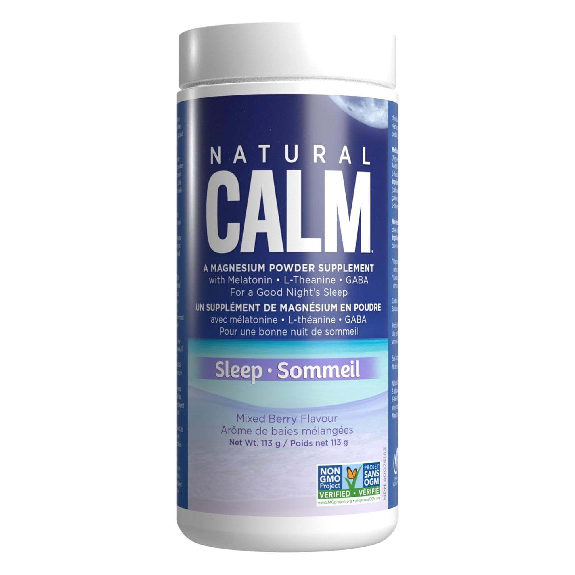 Natural Calm Sleep Mixed Berry Flavour - 3.98 oz (113 g)