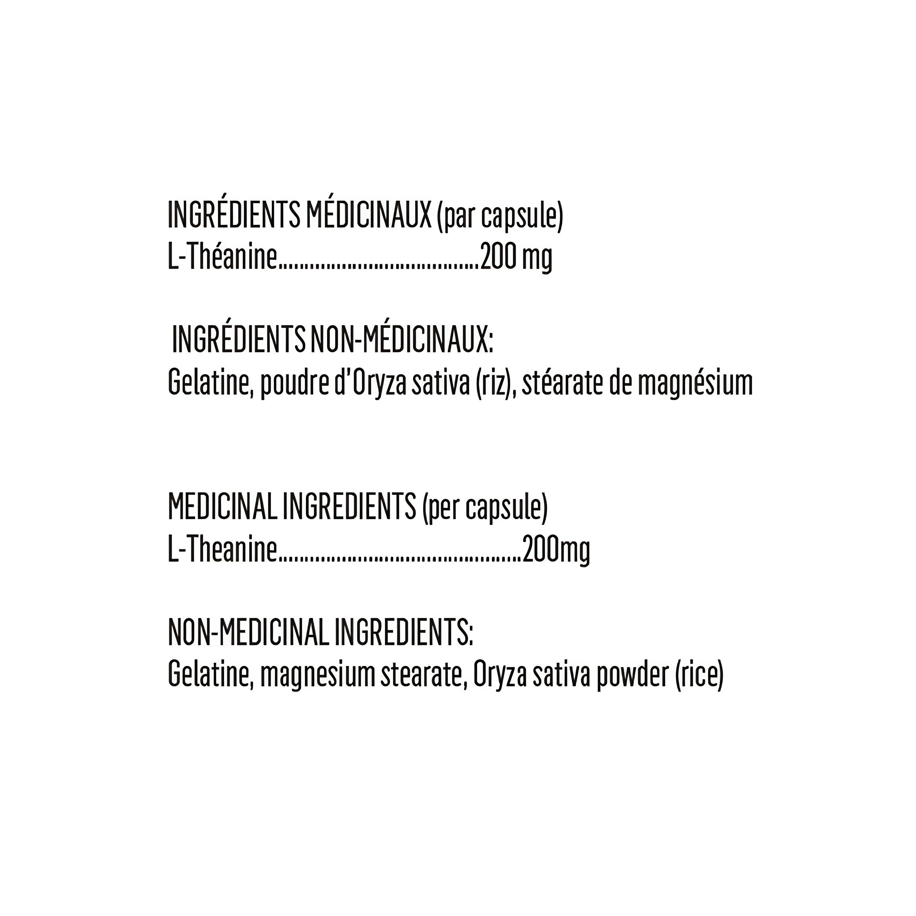 L-Theanine 90 capsules