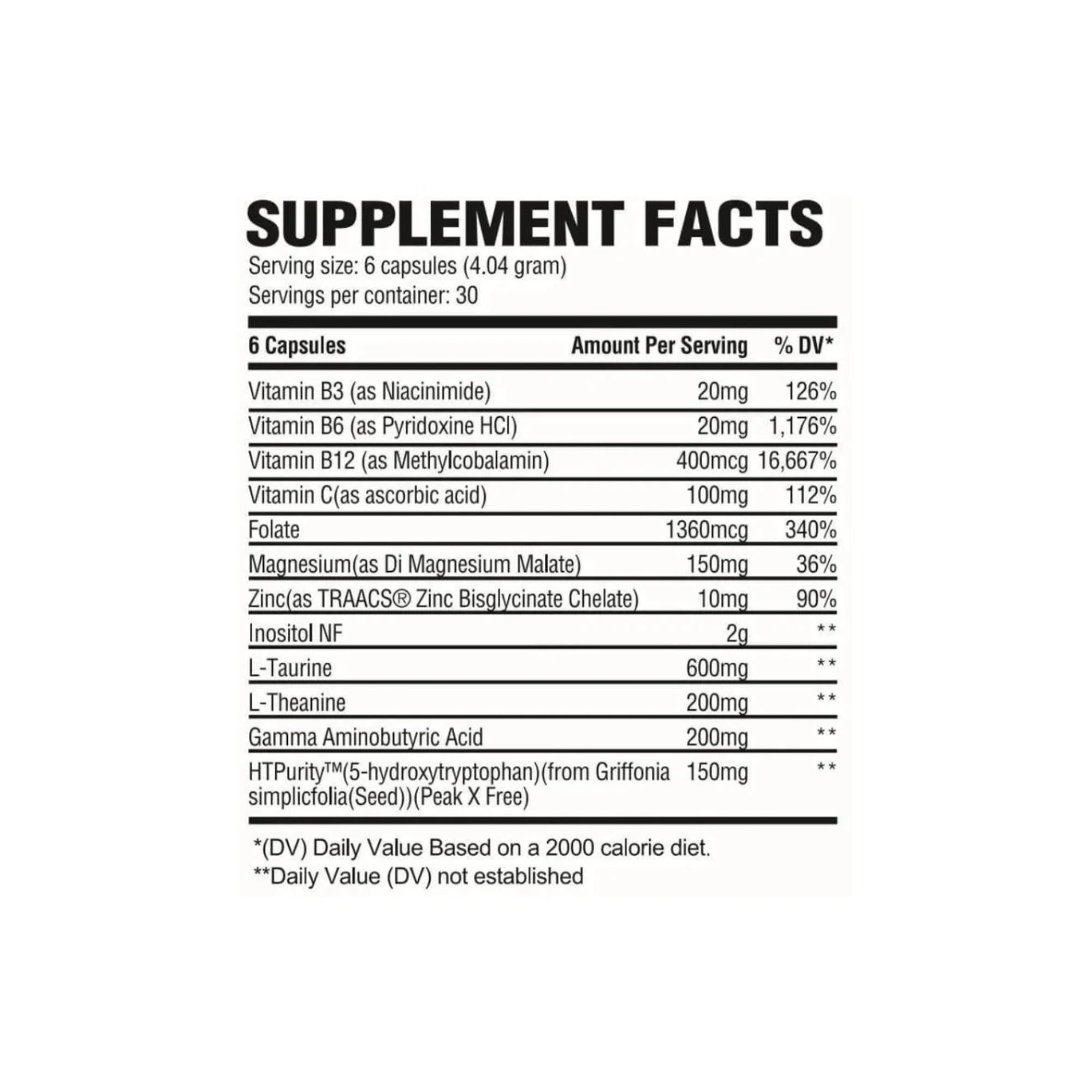 Calm - 180 capsules