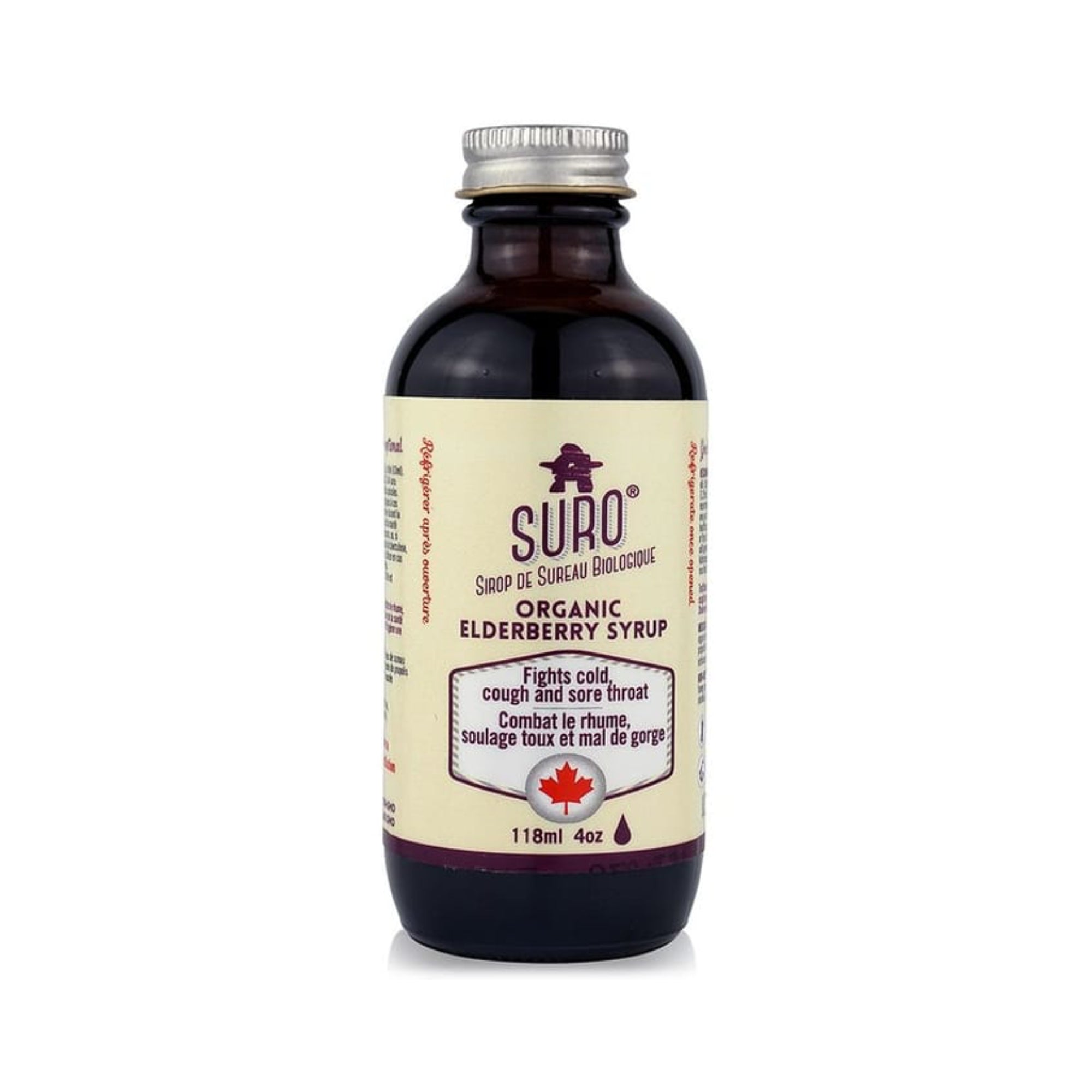 Suro - Organic Eldberry Syrup | 118 ml