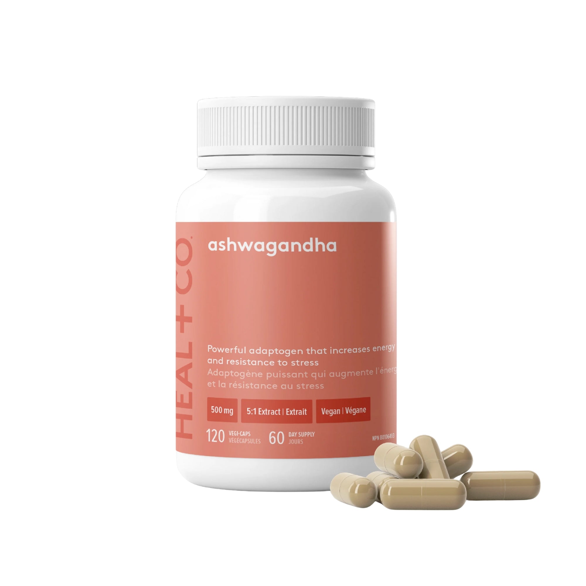 Ashwagandha 500 mg - 120 capsules