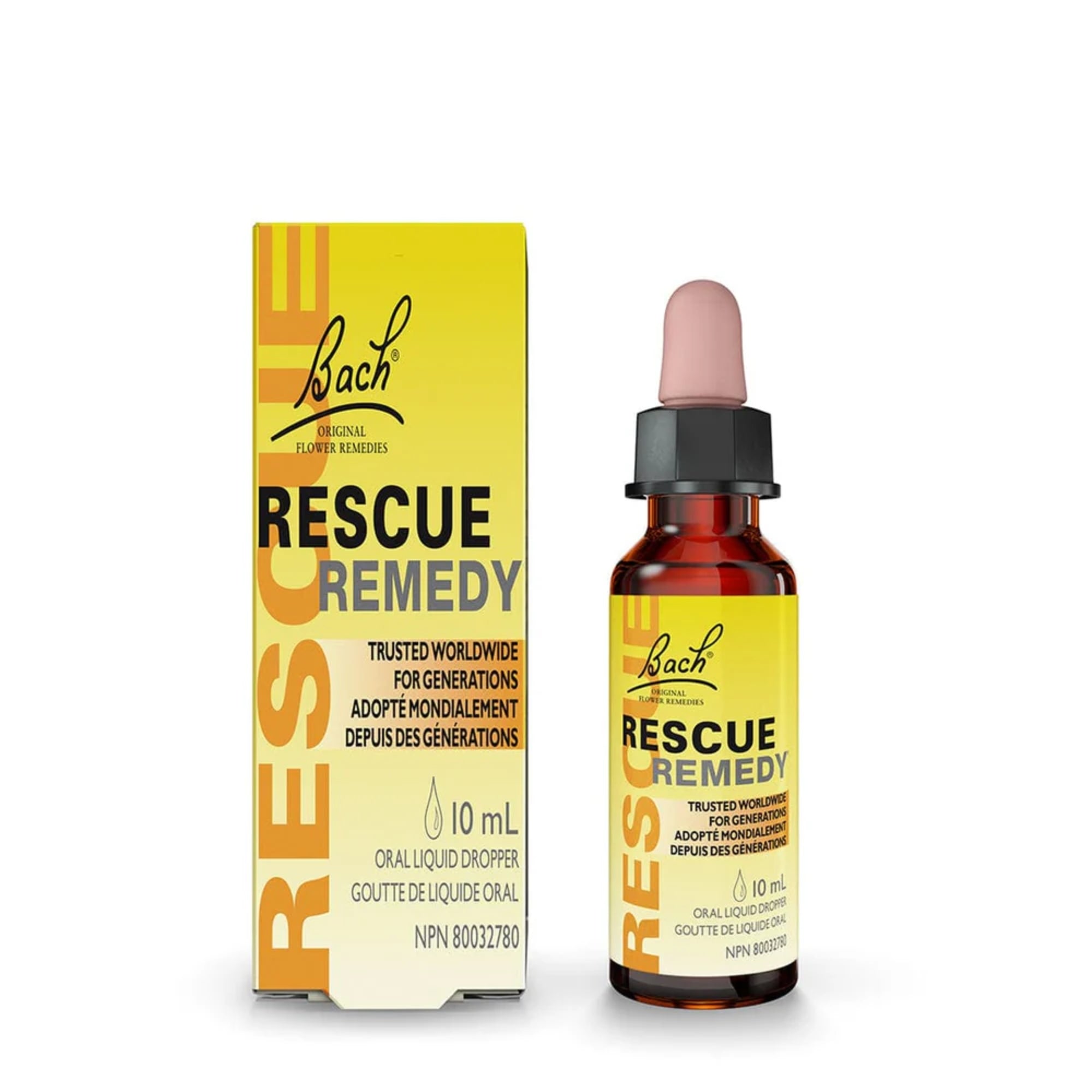 Rescue Remedy Drops Stress & Tension Support for Dogs & Cats (10ml)