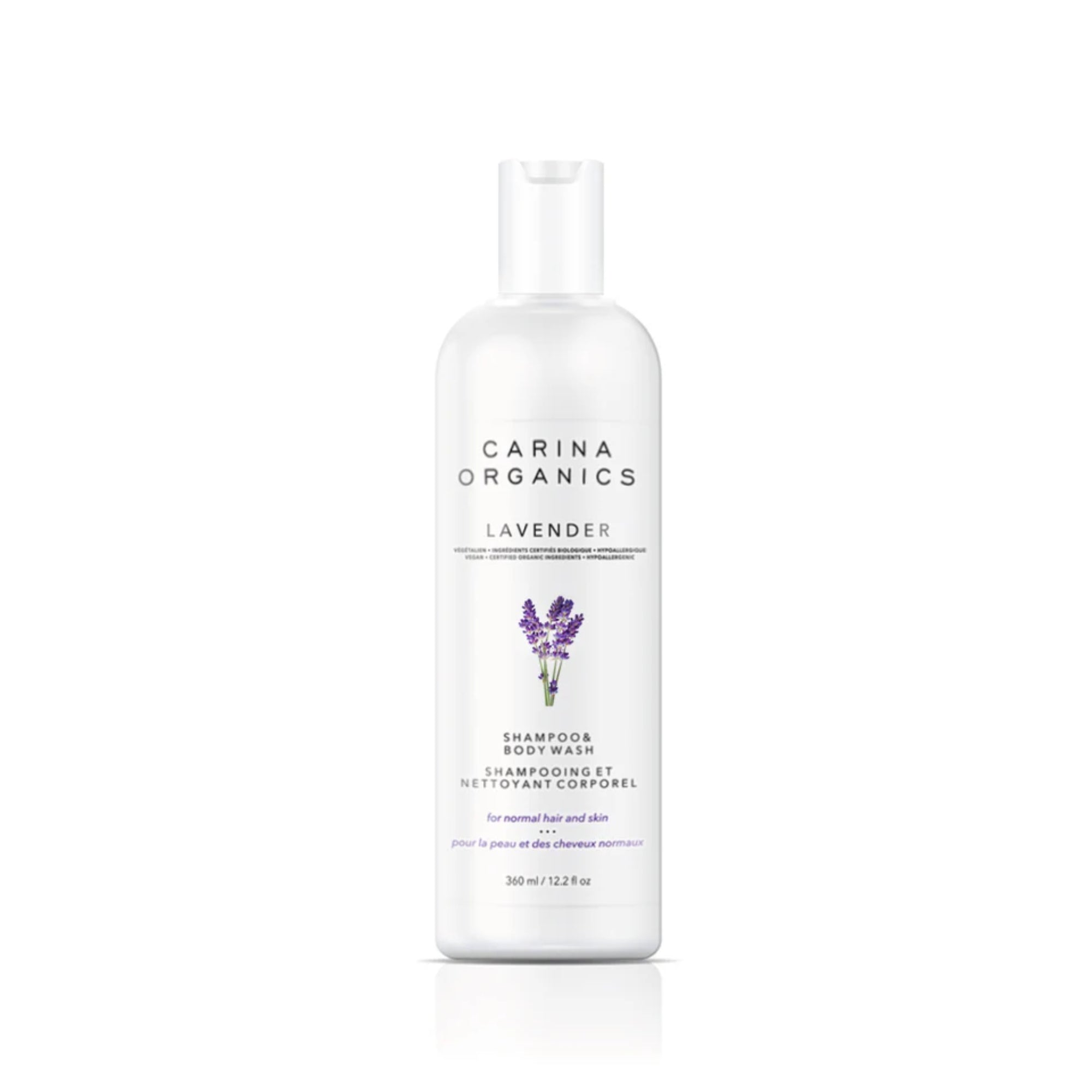 Lavender Shampoo and Body Wash, 12.2 fl oz, 360 ml