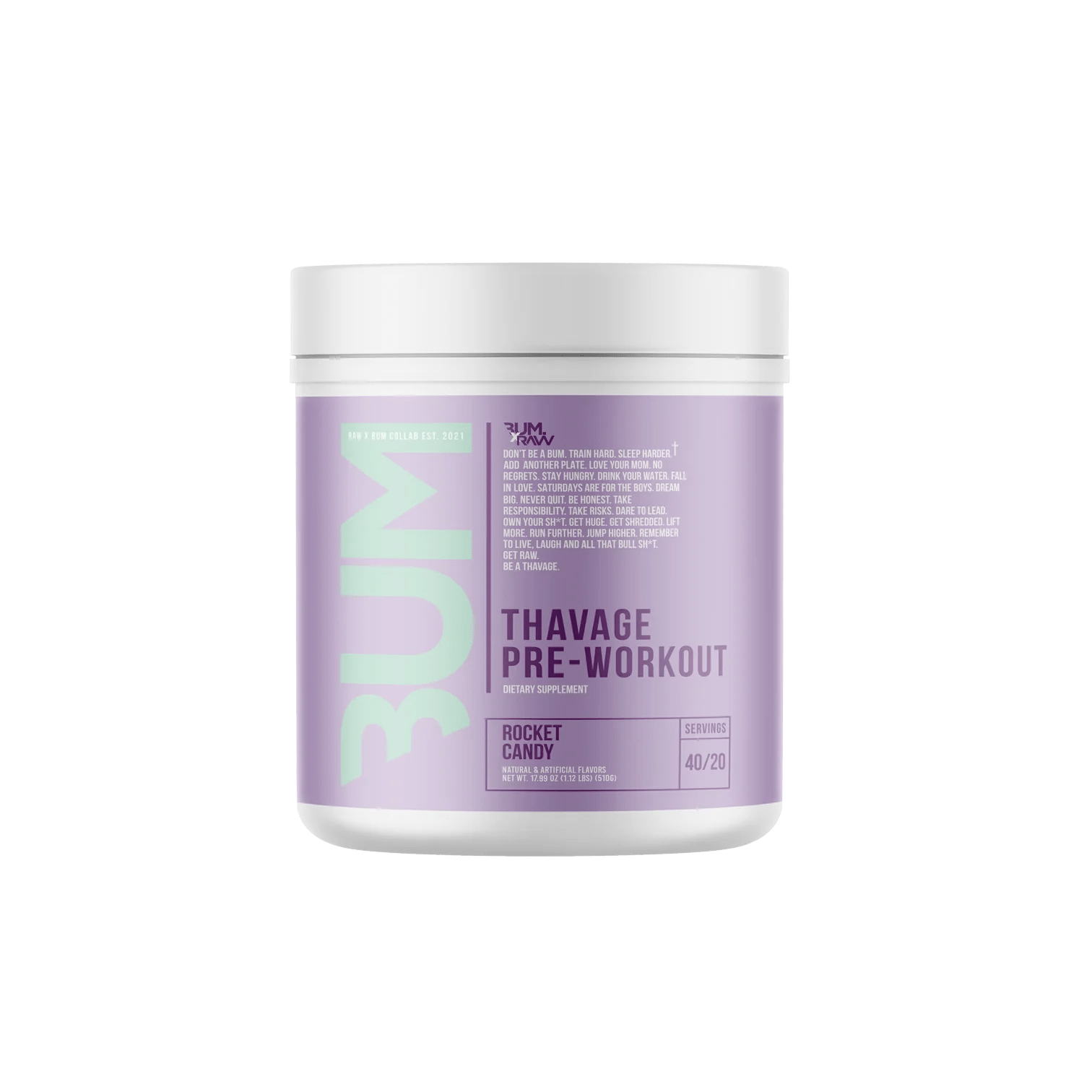 CBUM Thavage Pre - Workout - PÜRE