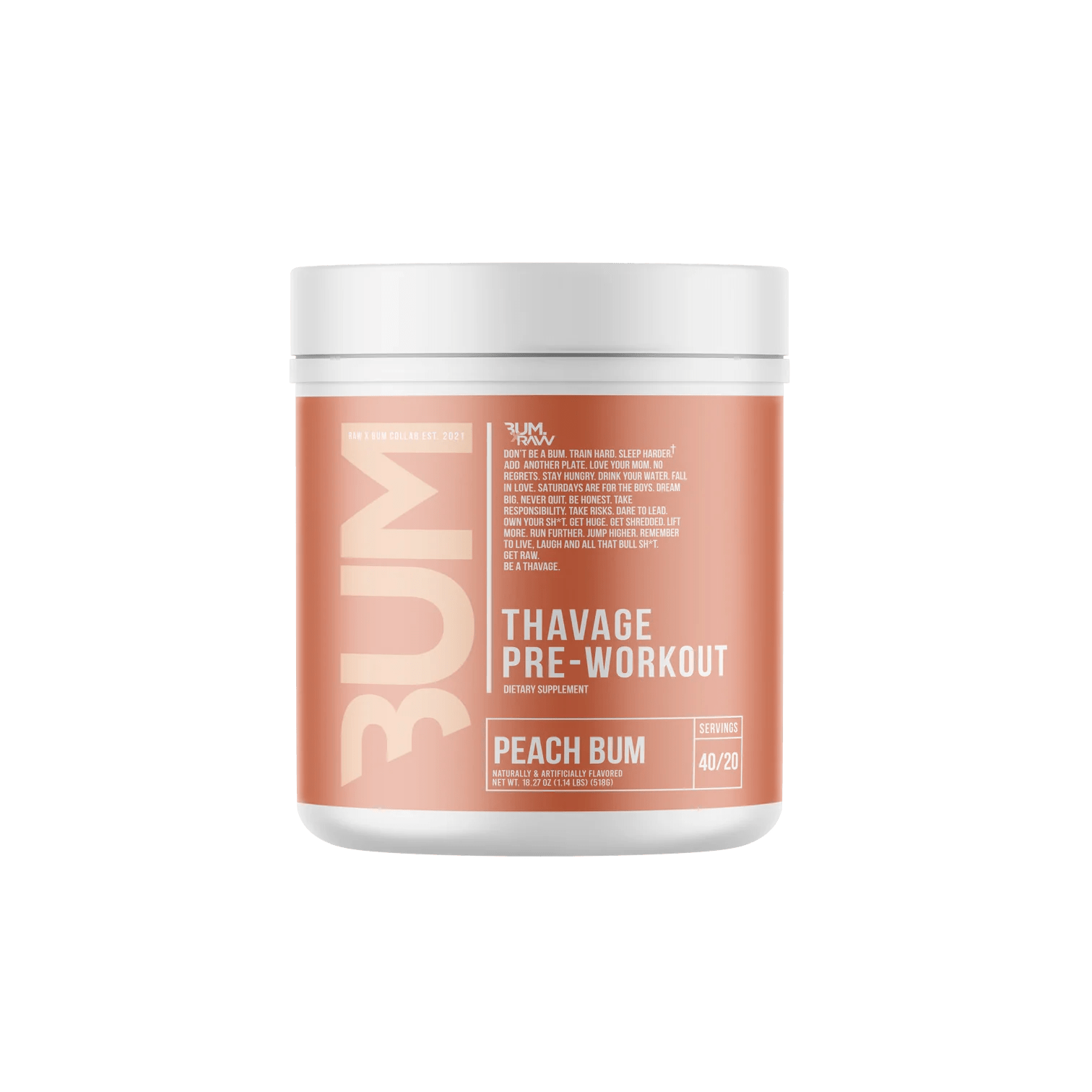 CBUM Thavage Pre - Workout - PÜRE