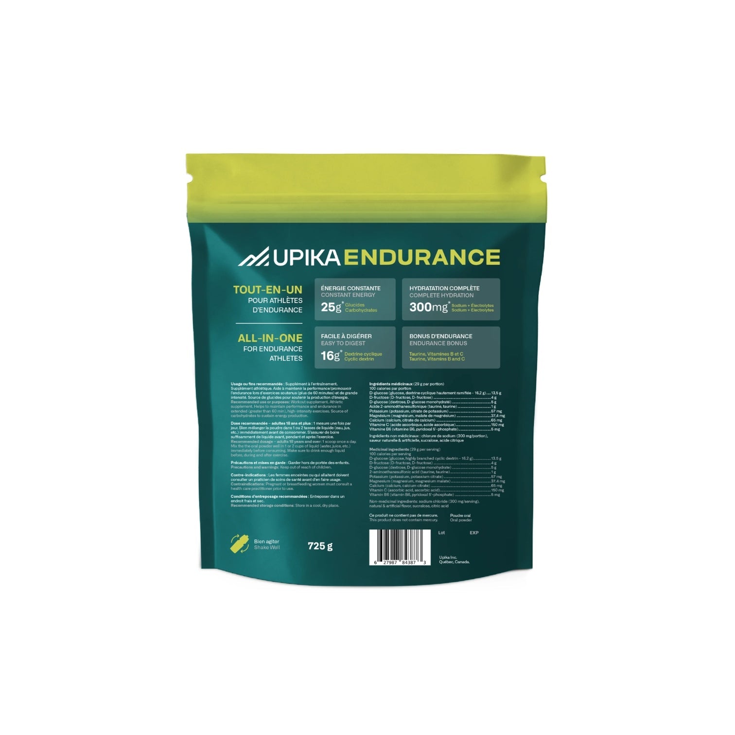 Endurance 725g - PÜRE