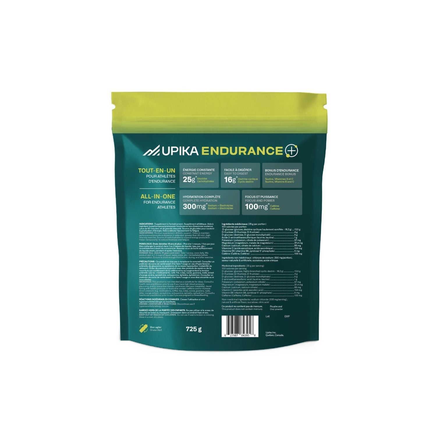 Endurance+ 725g - PÜRE