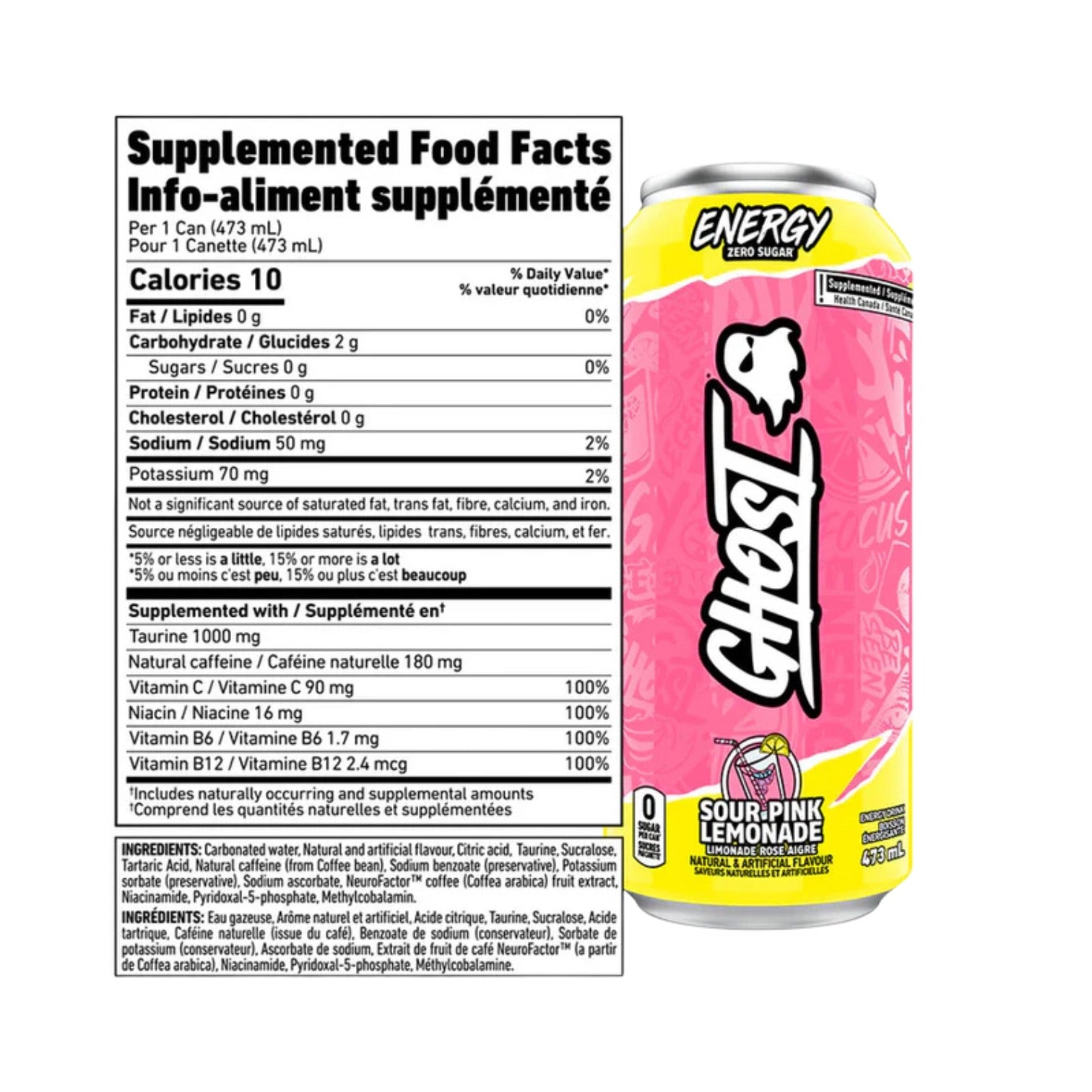Energy Drink 473ml (12x) - PÜRE