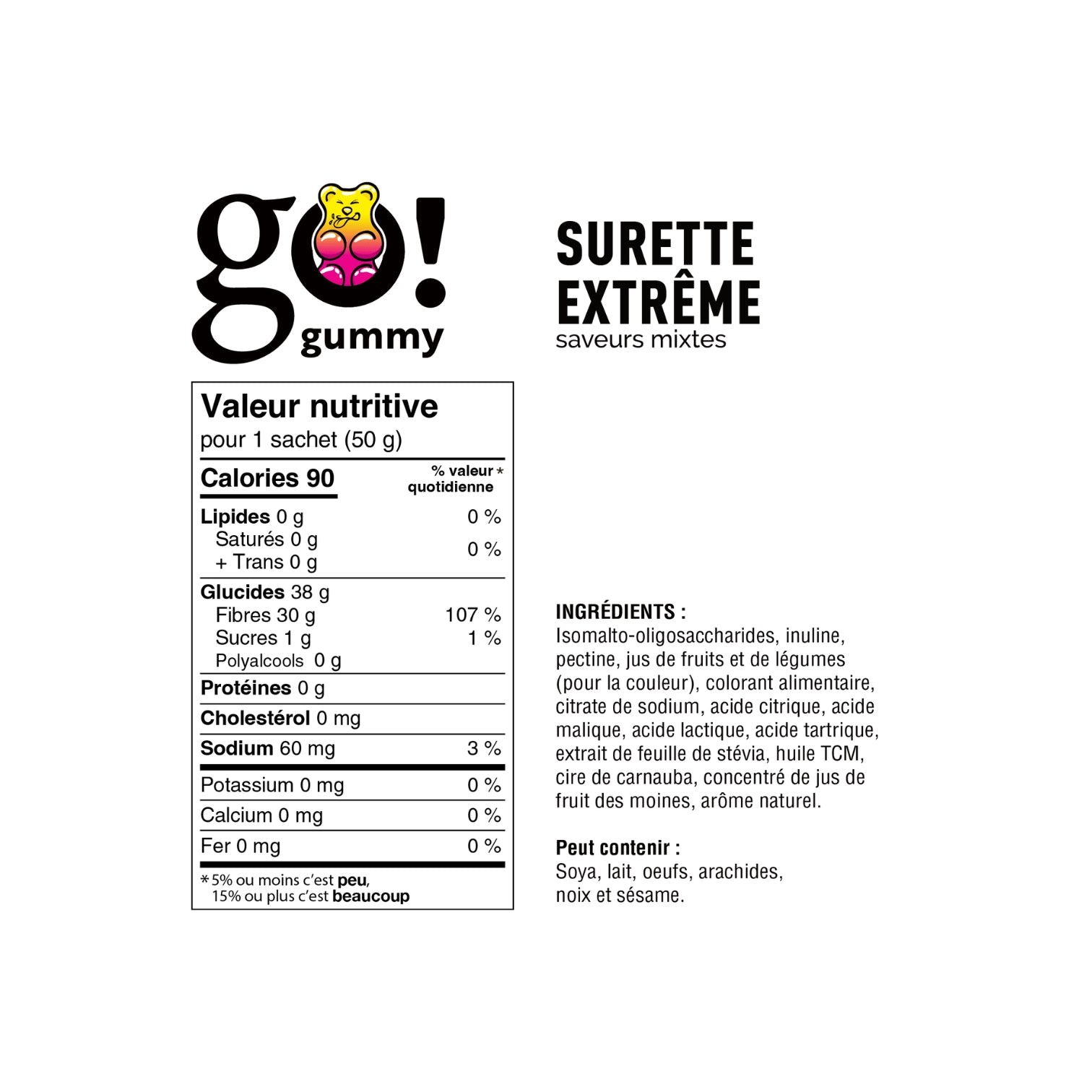 Go Gummy 50gr - PÜRE