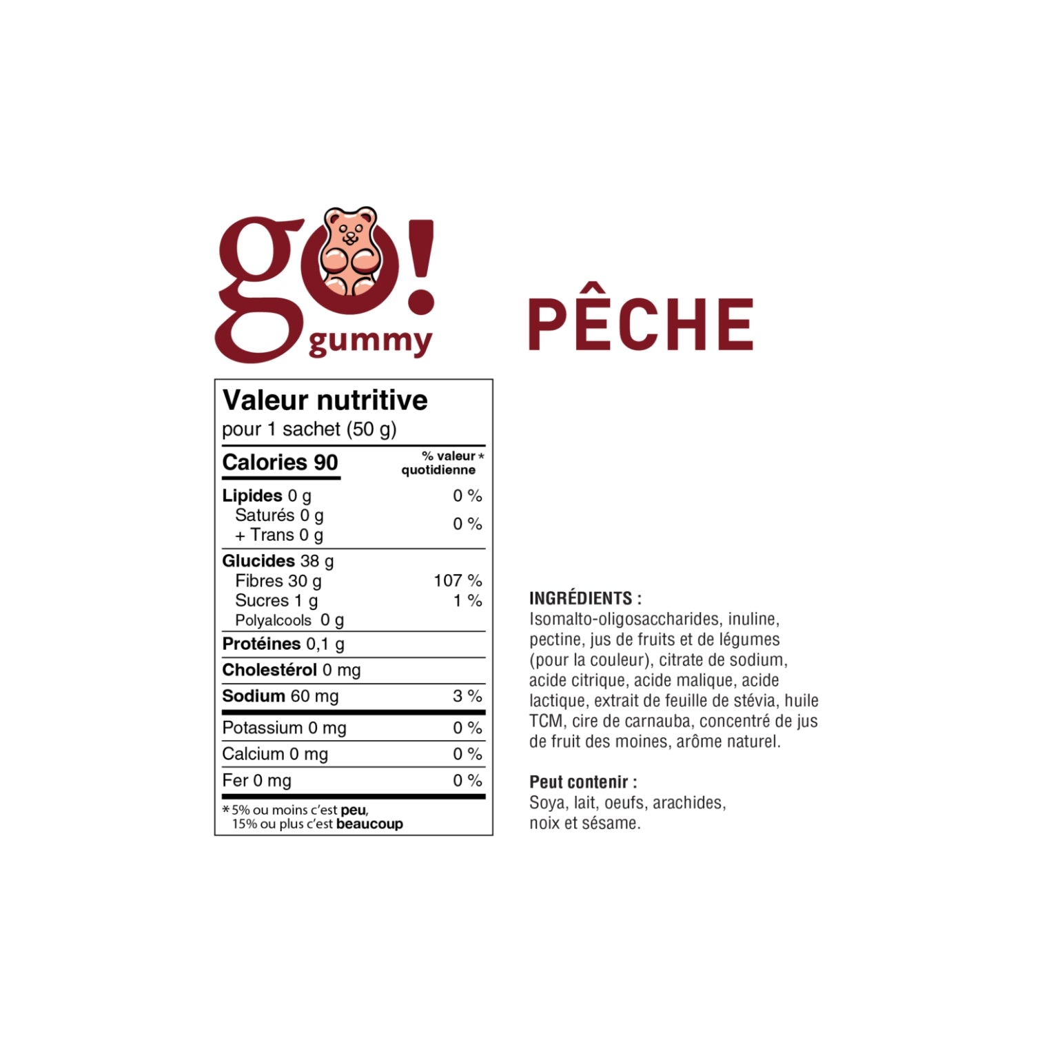 Go Gummy 50gr - PÜRE