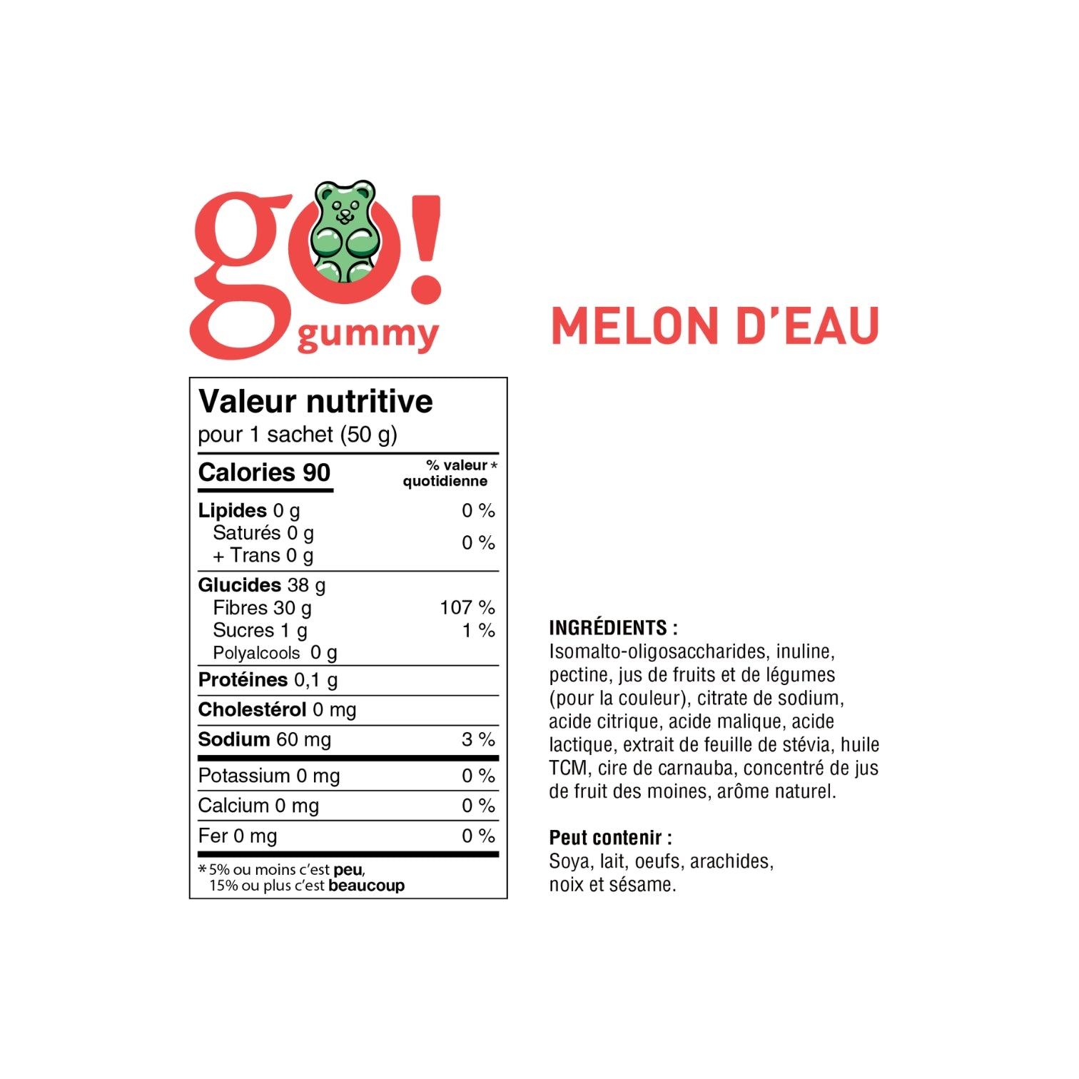 Go Gummy 50gr - PÜRE