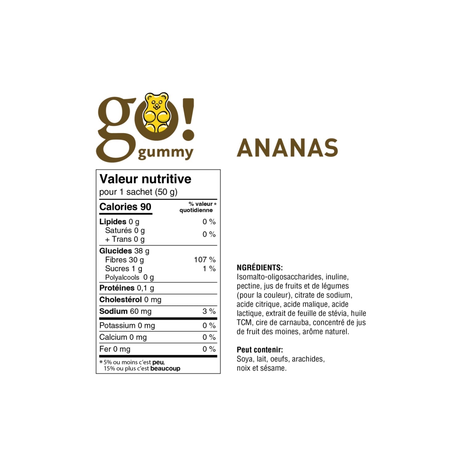 Go Gummy 50gr - PÜRE