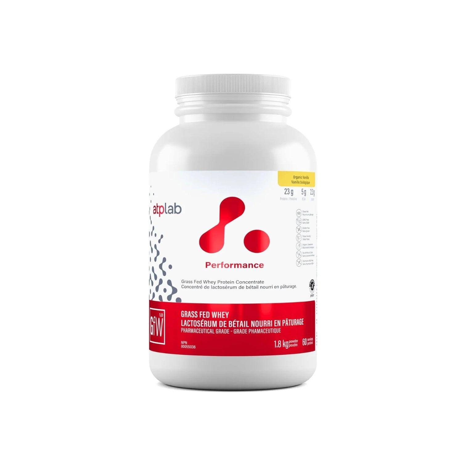 Grass Fed Whey 1.8kg - PÜRE