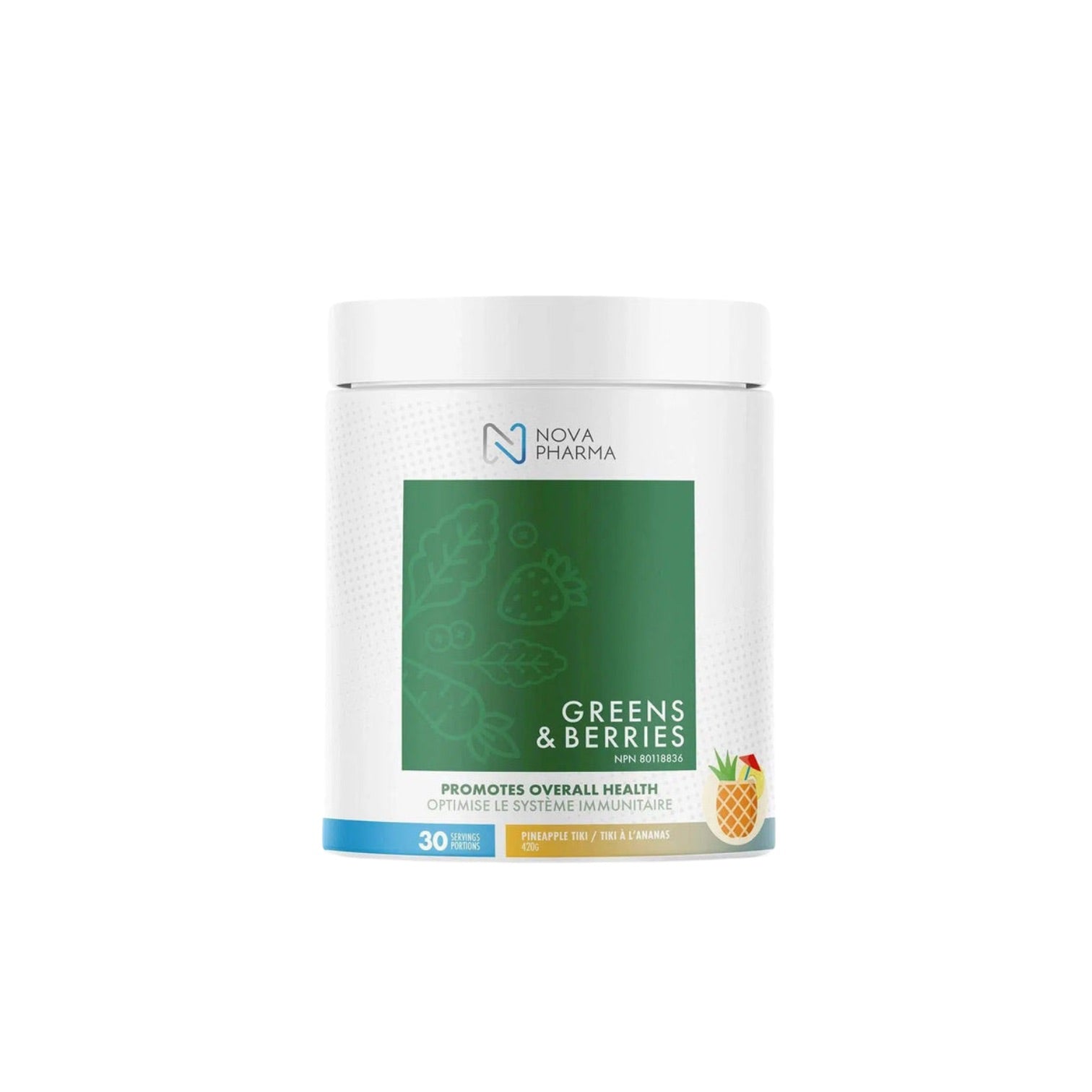 Greens & Berries 420g - PÜRE