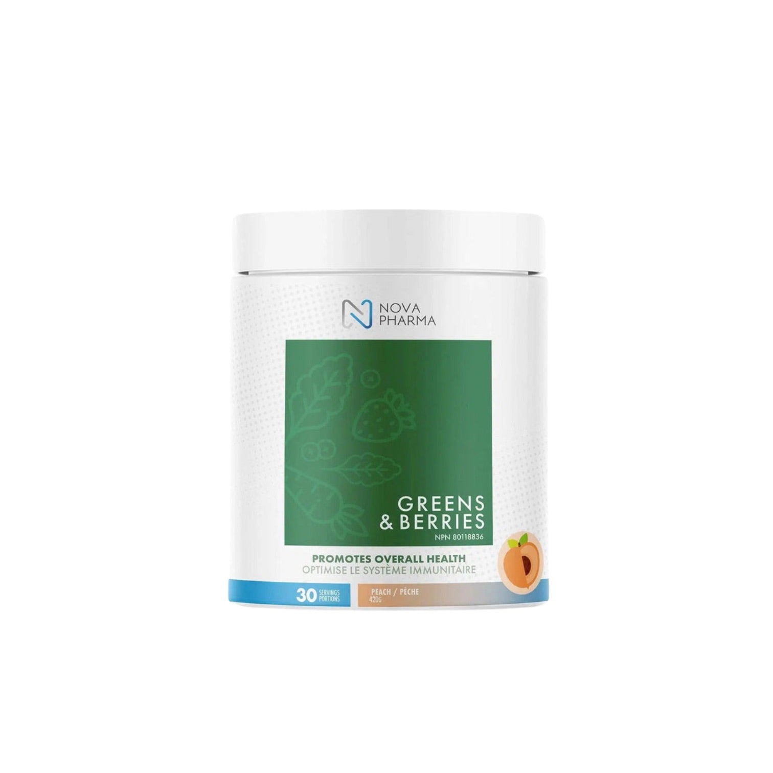 Greens & Berries 420g - PÜRE