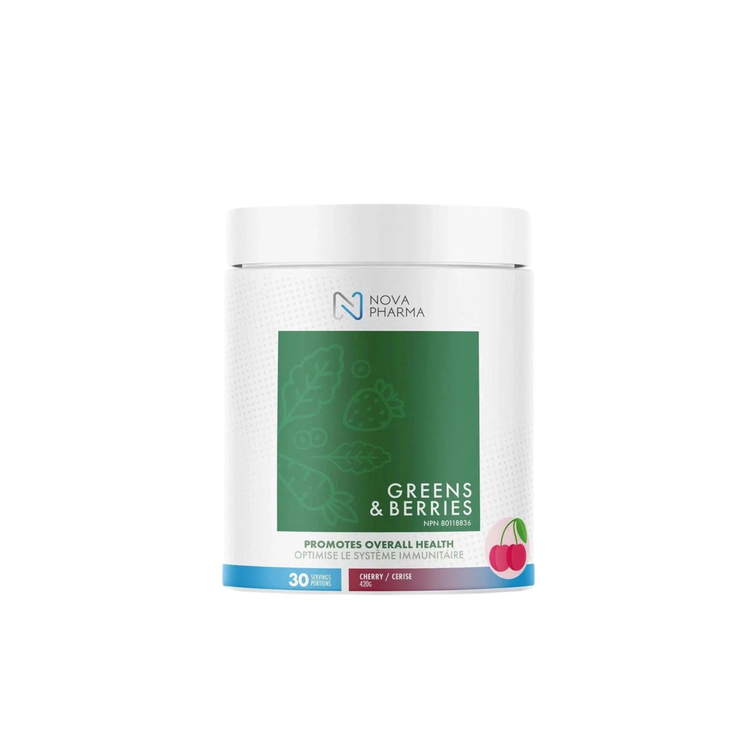 Greens & Berries 420g - PÜRE
