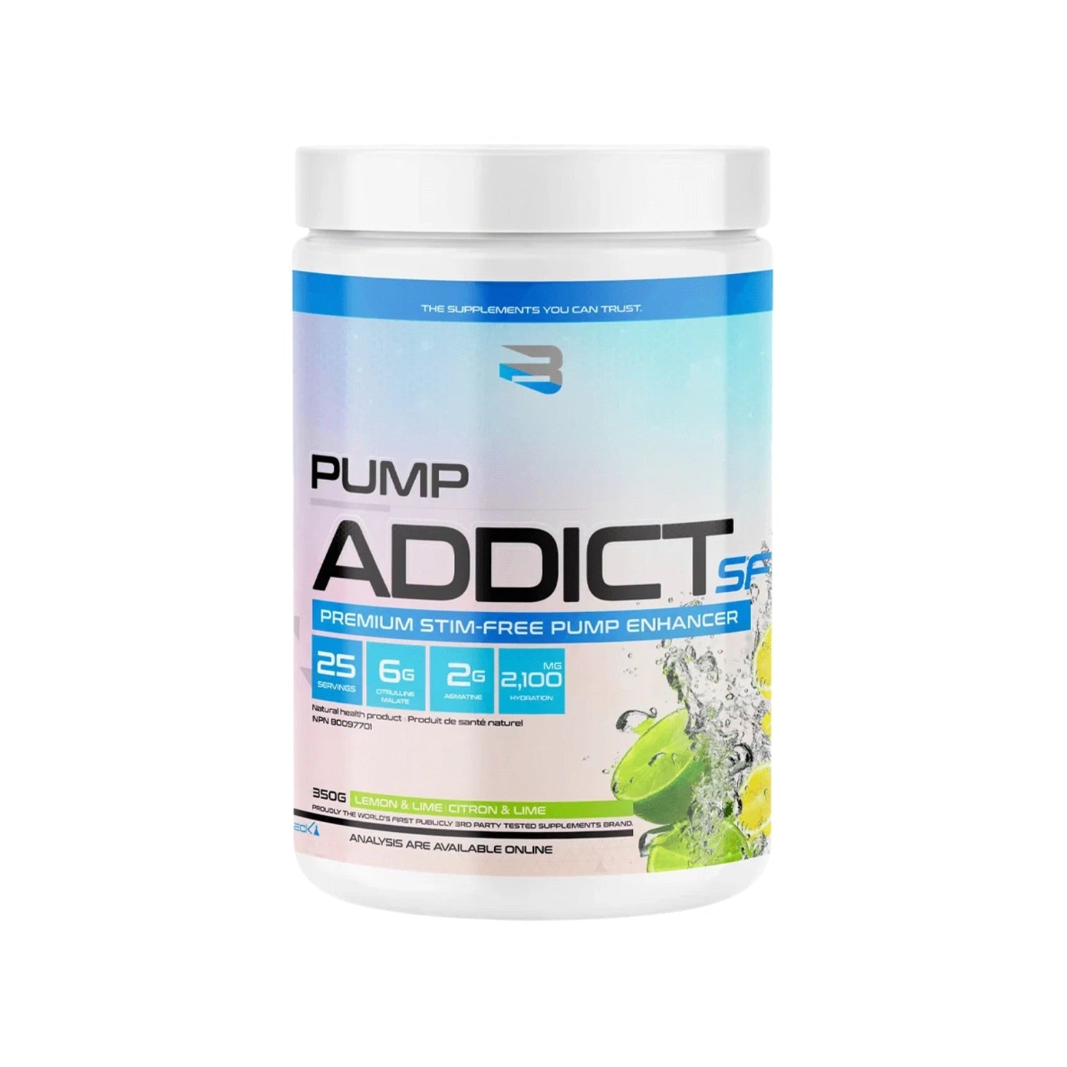 Pump Addict SF (Stim - Free) - 350g - PÜRE