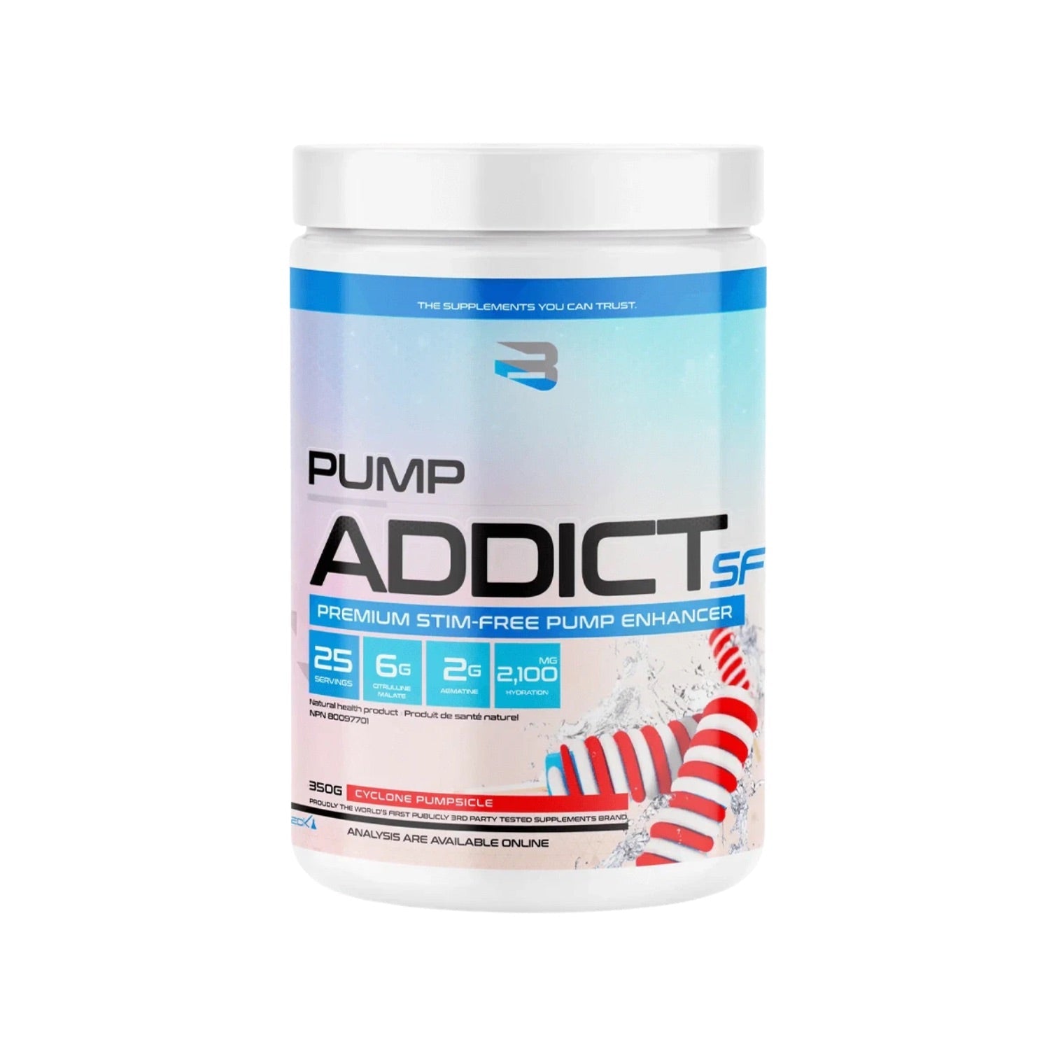Pump Addict SF (Stim - Free) - 350g - PÜRE